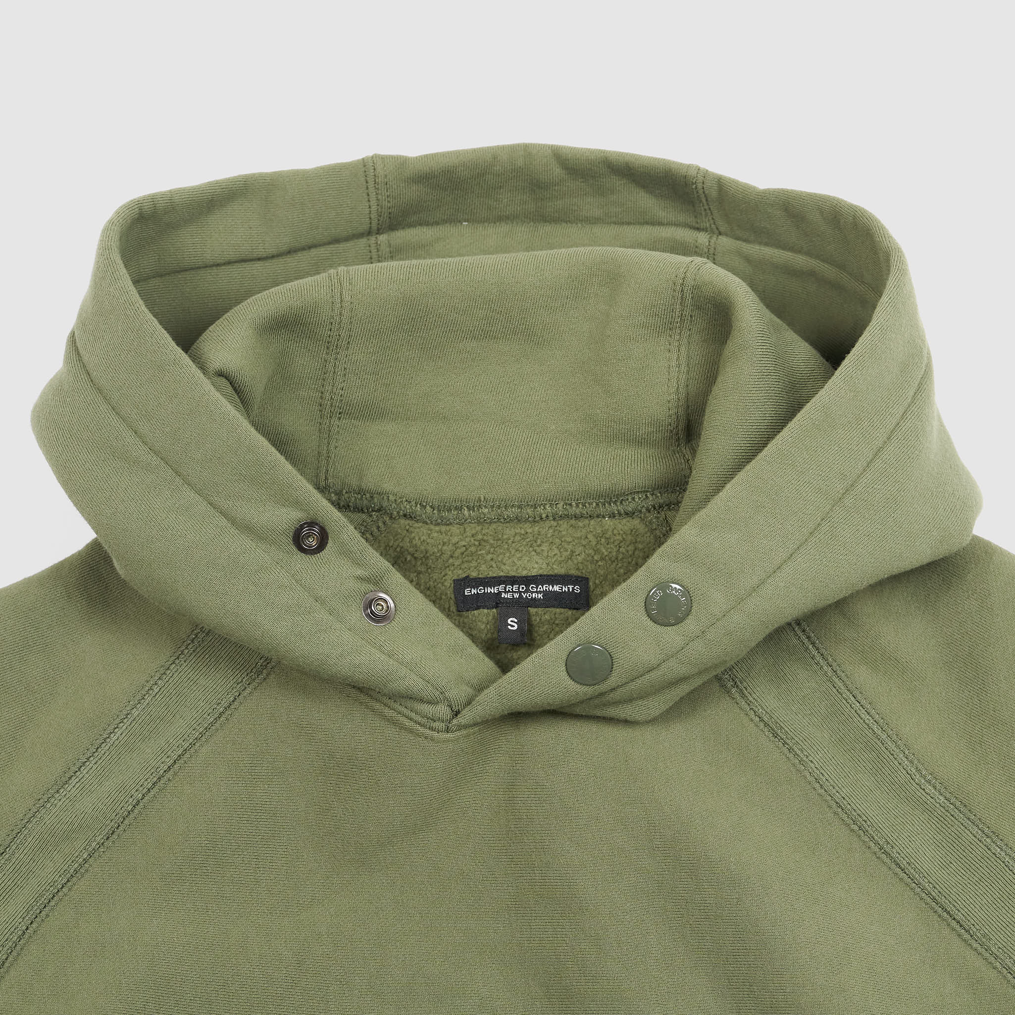 Engineered Garments Raglan Hoodie - DeeCee style