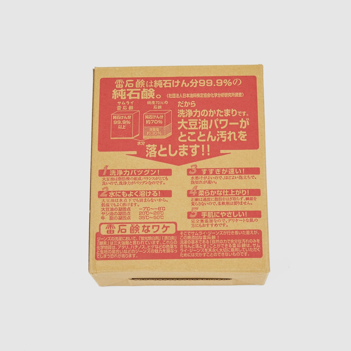 Samurai Thunder Soap – Denim Detergent