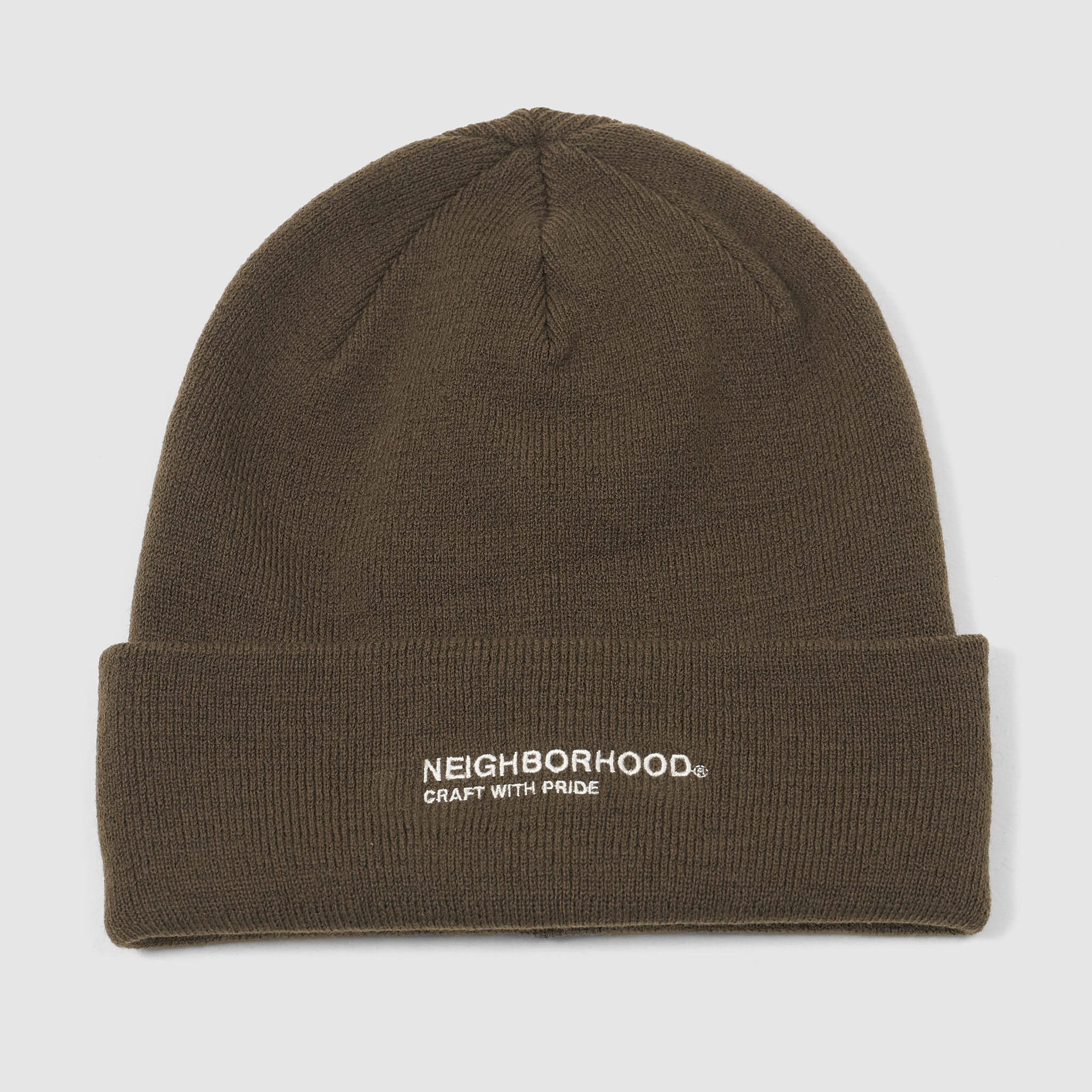 帽子 neighborhood CABLE KNIT BEANIE 23AW Neighborhood Gray Washed Cable Beanie Neighborhood