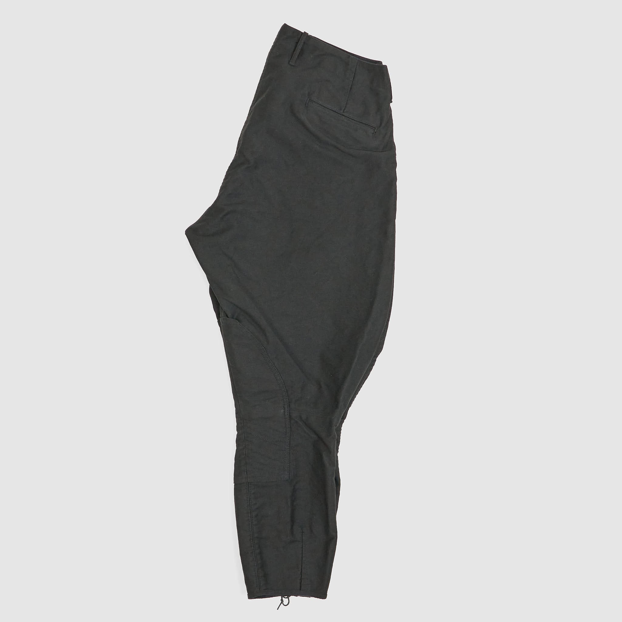 Black Sign Oiled Moleskin Winter Sheriff Breeches - DeeCee style