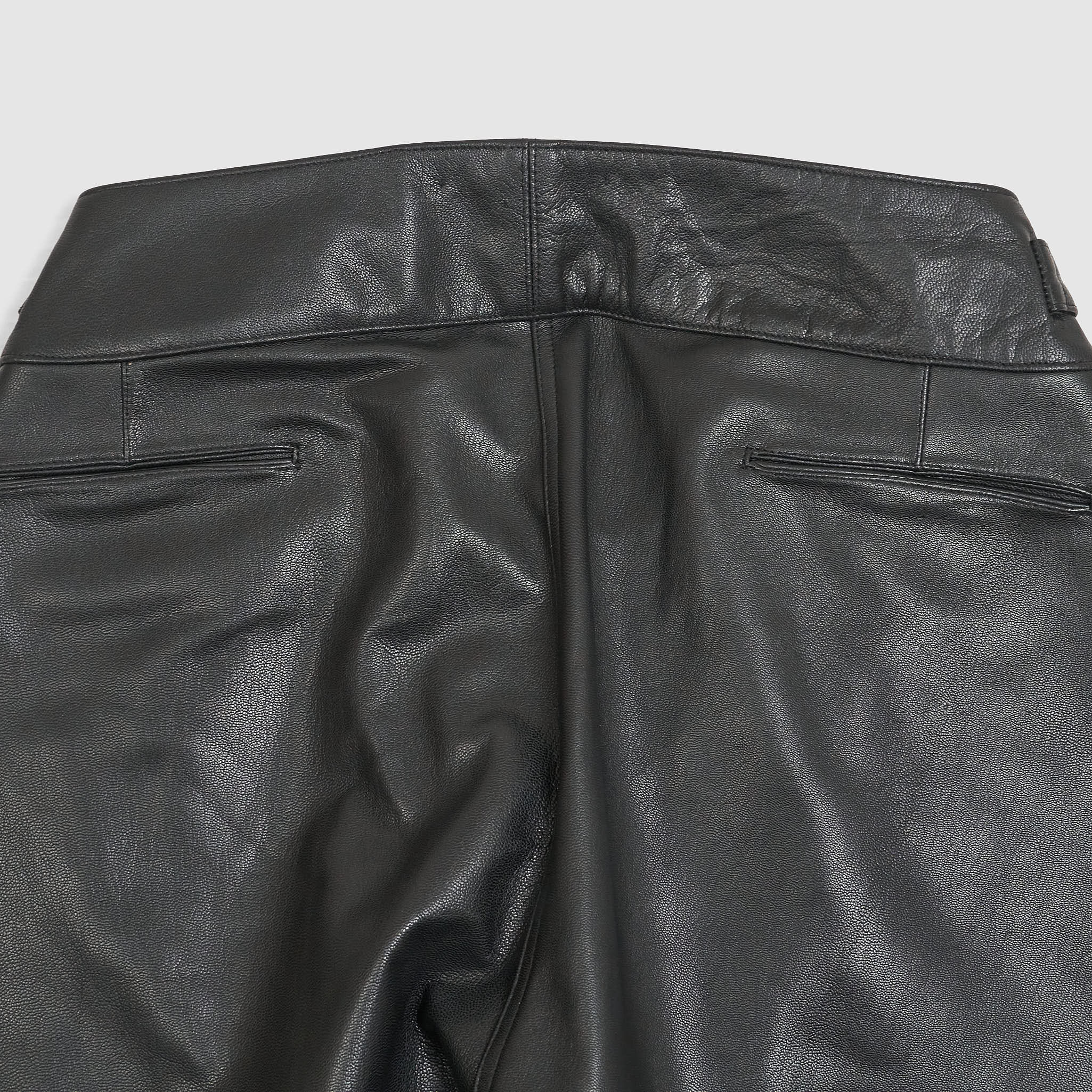 Black Sign Oiled Leather Sheriff Breeches - DeeCee style