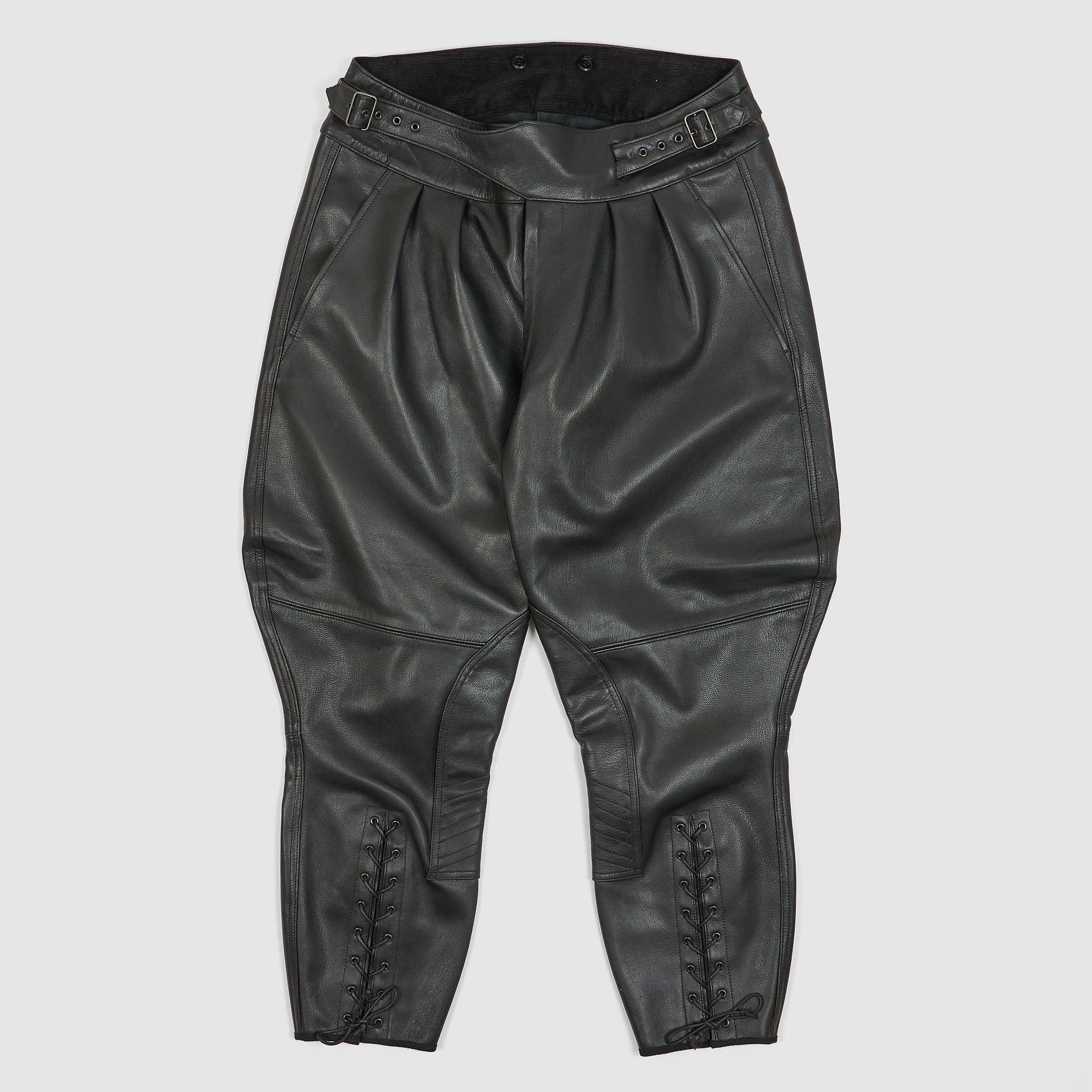 BLACK SIGN 　Breeches　Pants　34 BLACK SIGN 15oz Black Denim Breeches