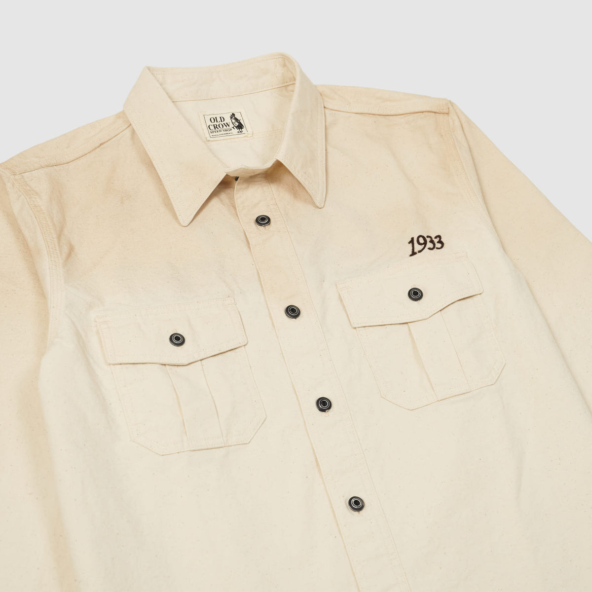 Old Crow Speed Shop by Glad Hand &amp; Co. Embroidered Work Shirt