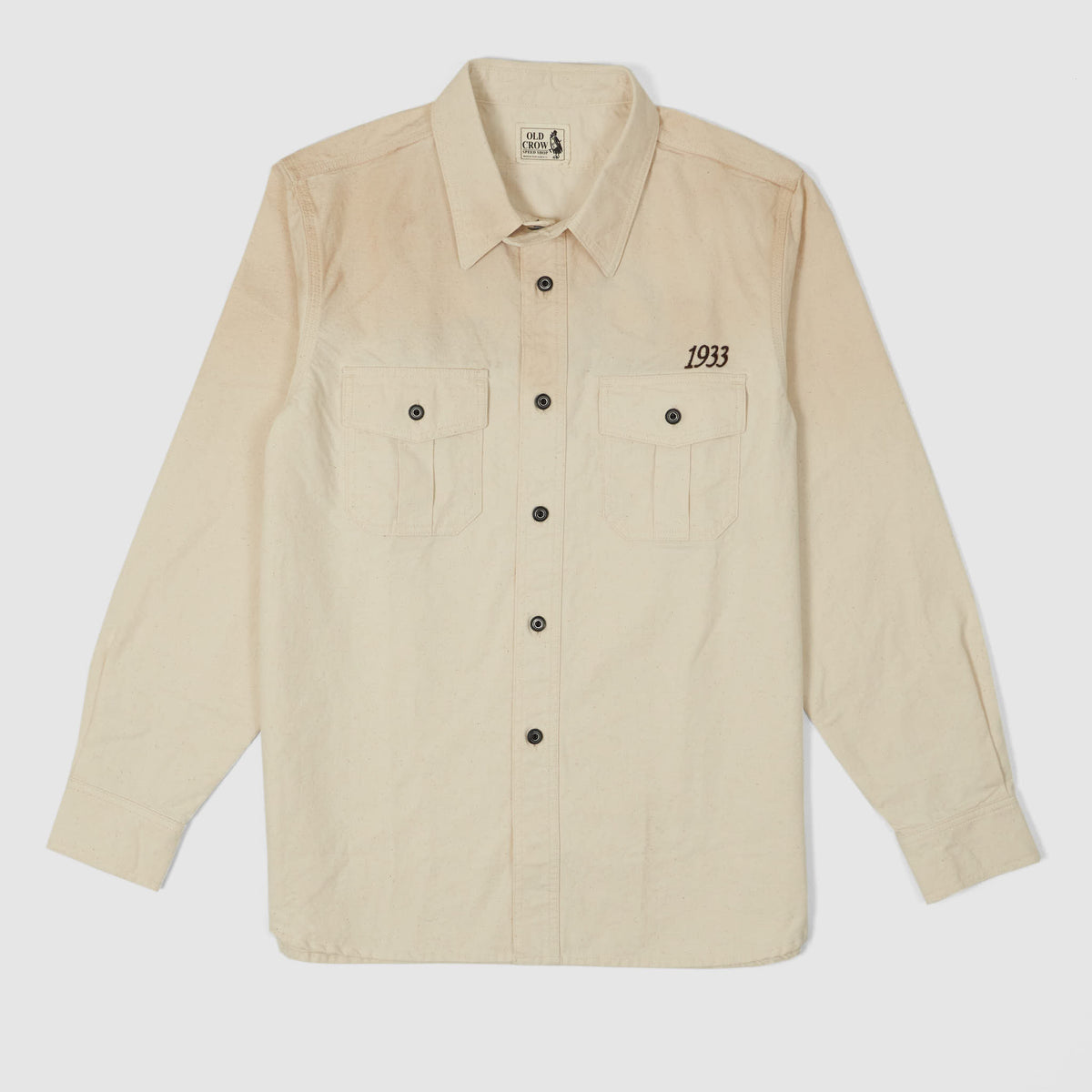 Old Crow Speed Shop by Glad Hand &amp; Co. Embroidered Work Shirt