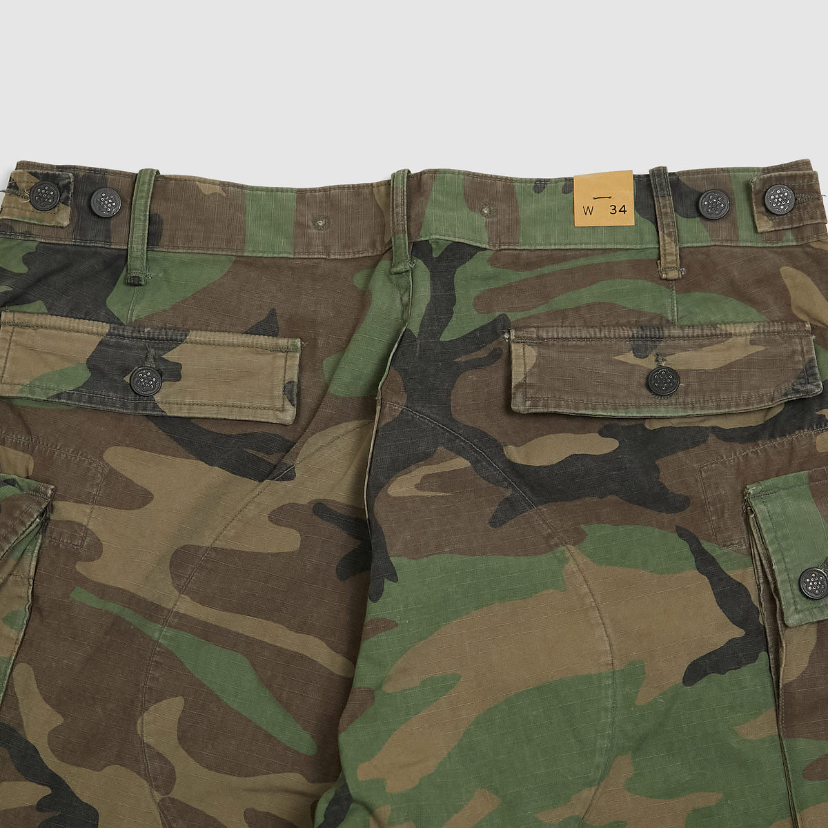 Double RL Cargo Camo Shorts