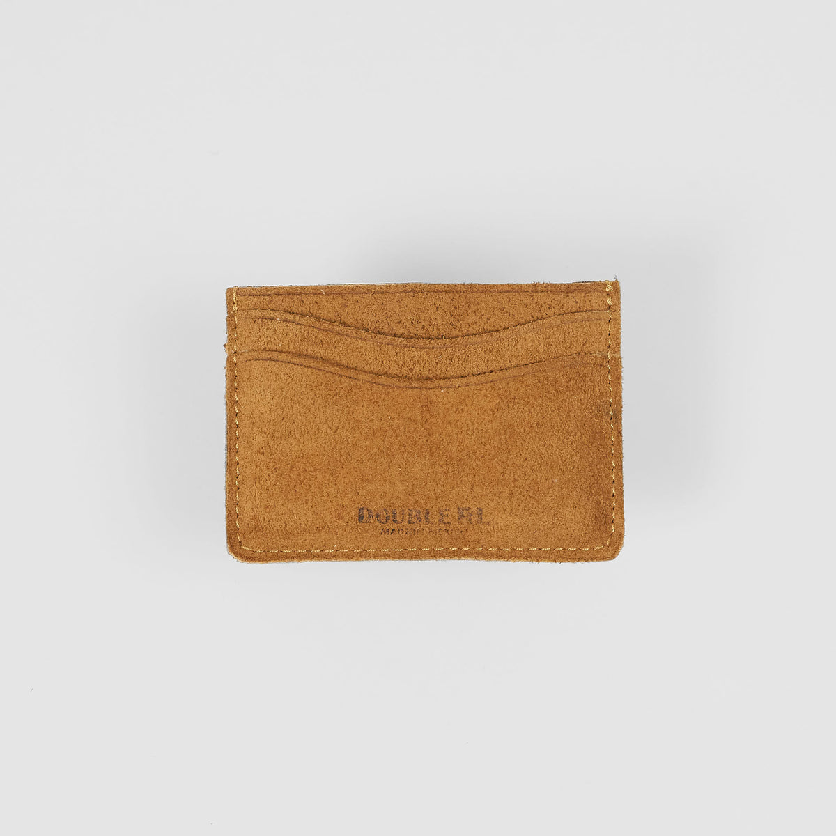 Double RL Suede Card Holder