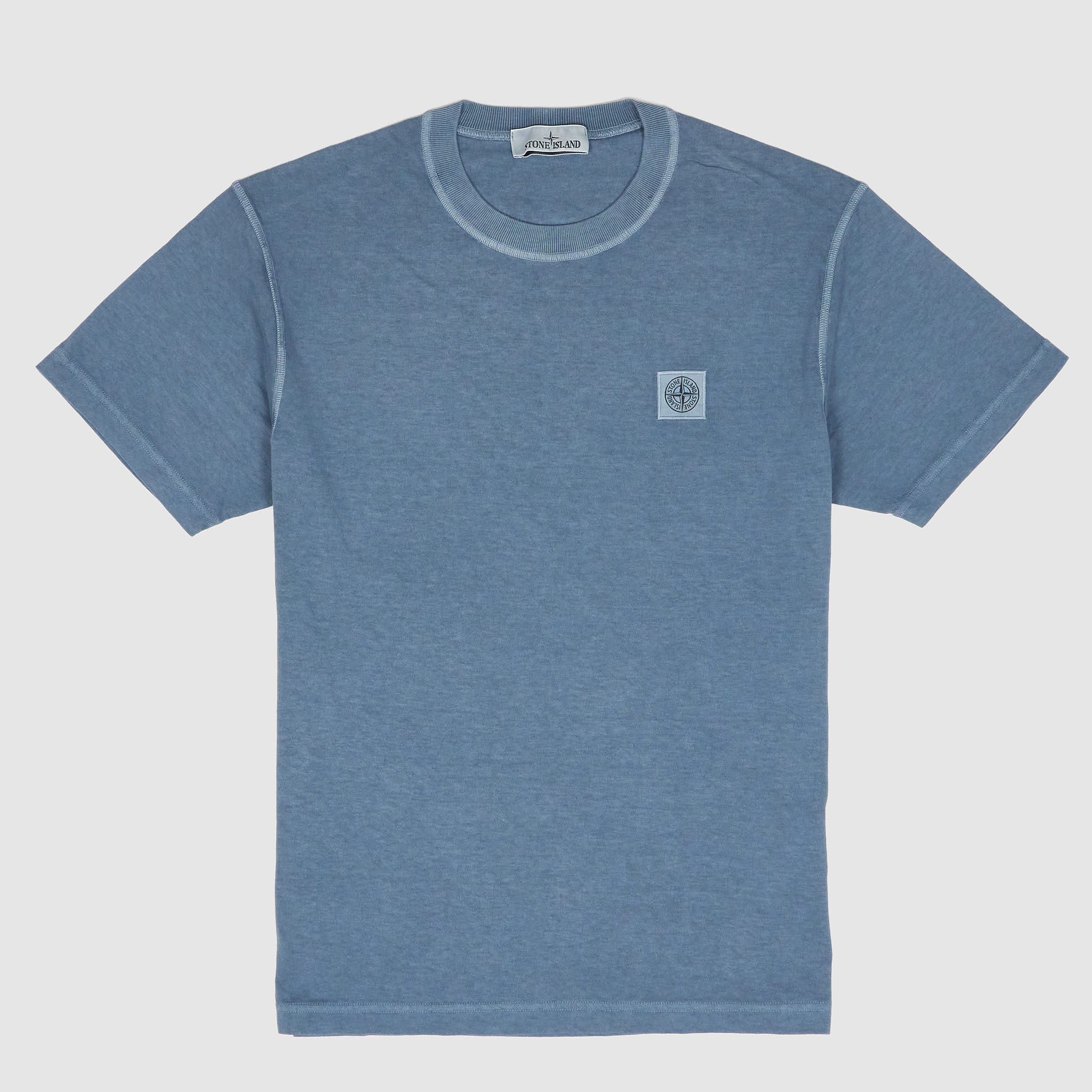 Stone Island Short Sleeve Crew Neck Logo T-Shirt - DeeCee style Stone Island Short Sleeve Crew Neck Logo T-Shirt - DeeCee style