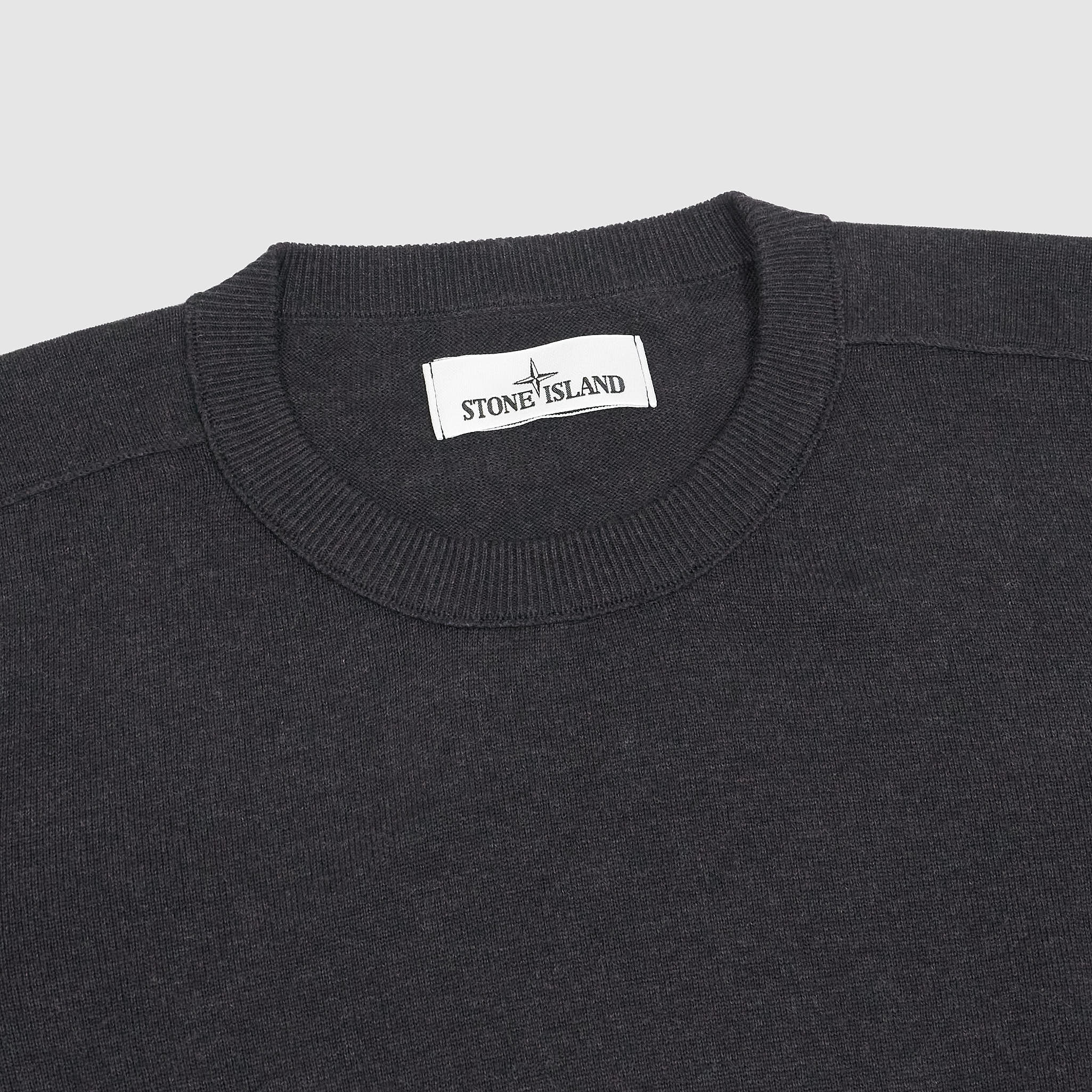 Stone island store knitted sweatshirt