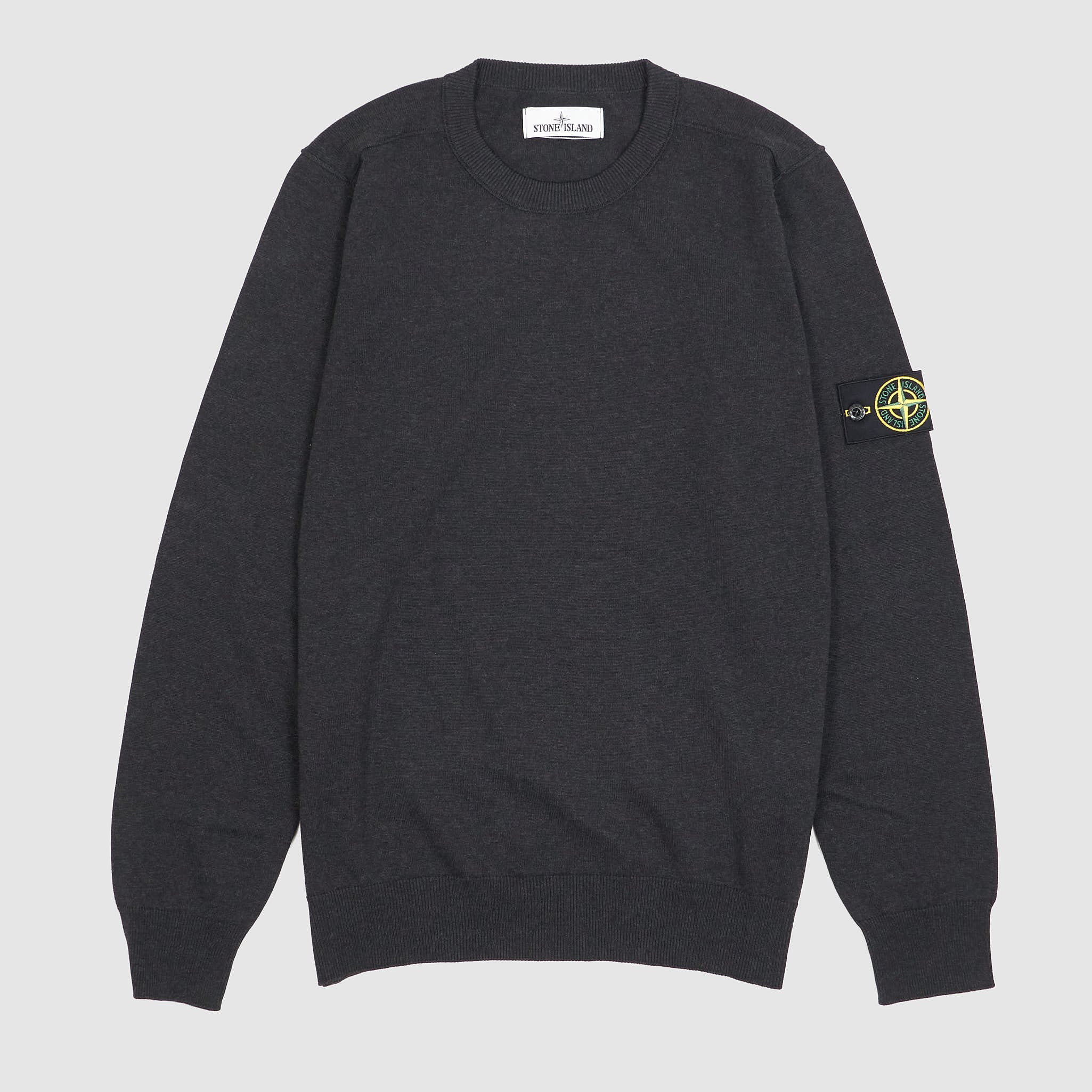 Stone island cotton knit jumper on sale