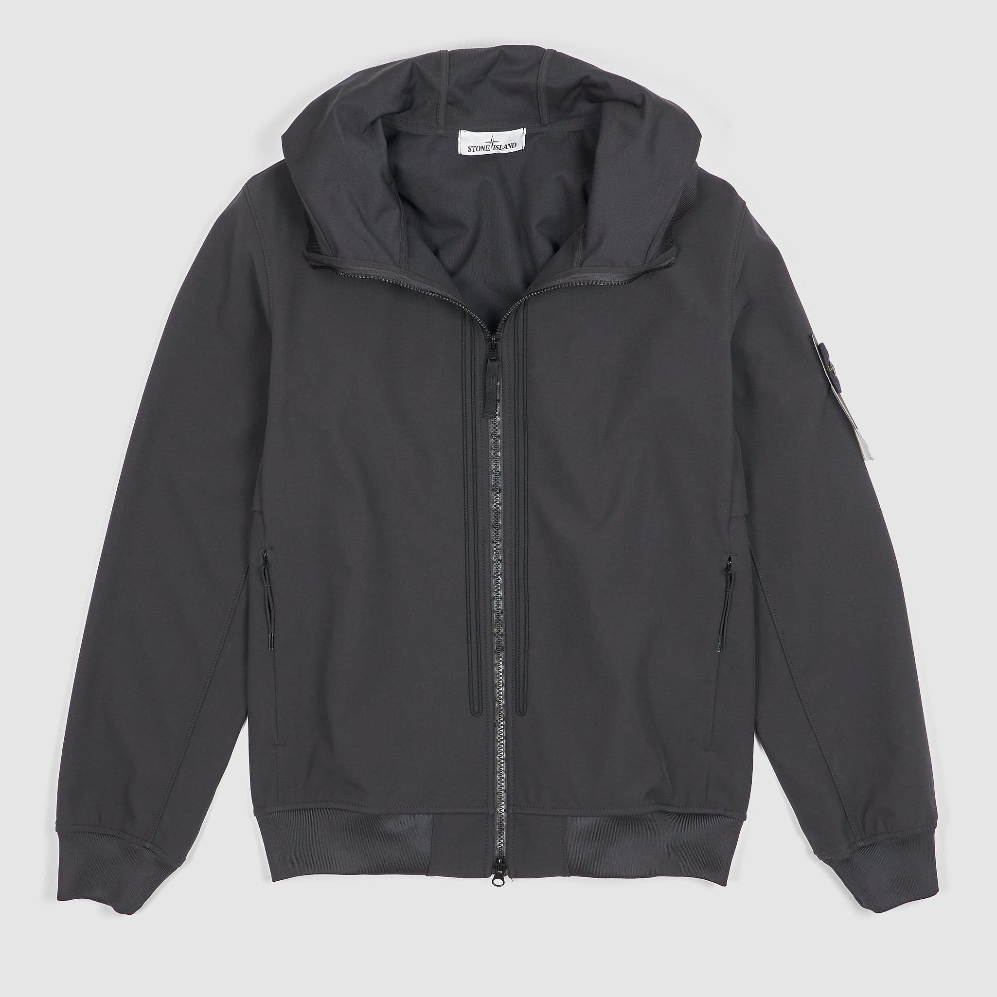 Stone Island Soft Shell-R Hooded Light Softshell Jacket