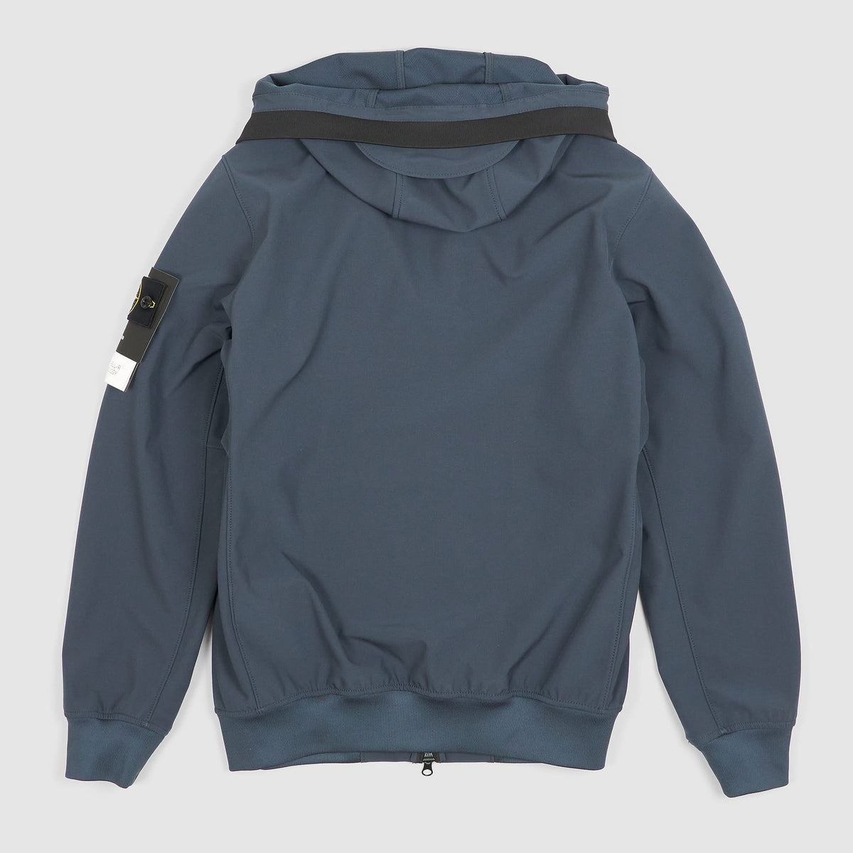 Stone island soft deals shell jacket blue