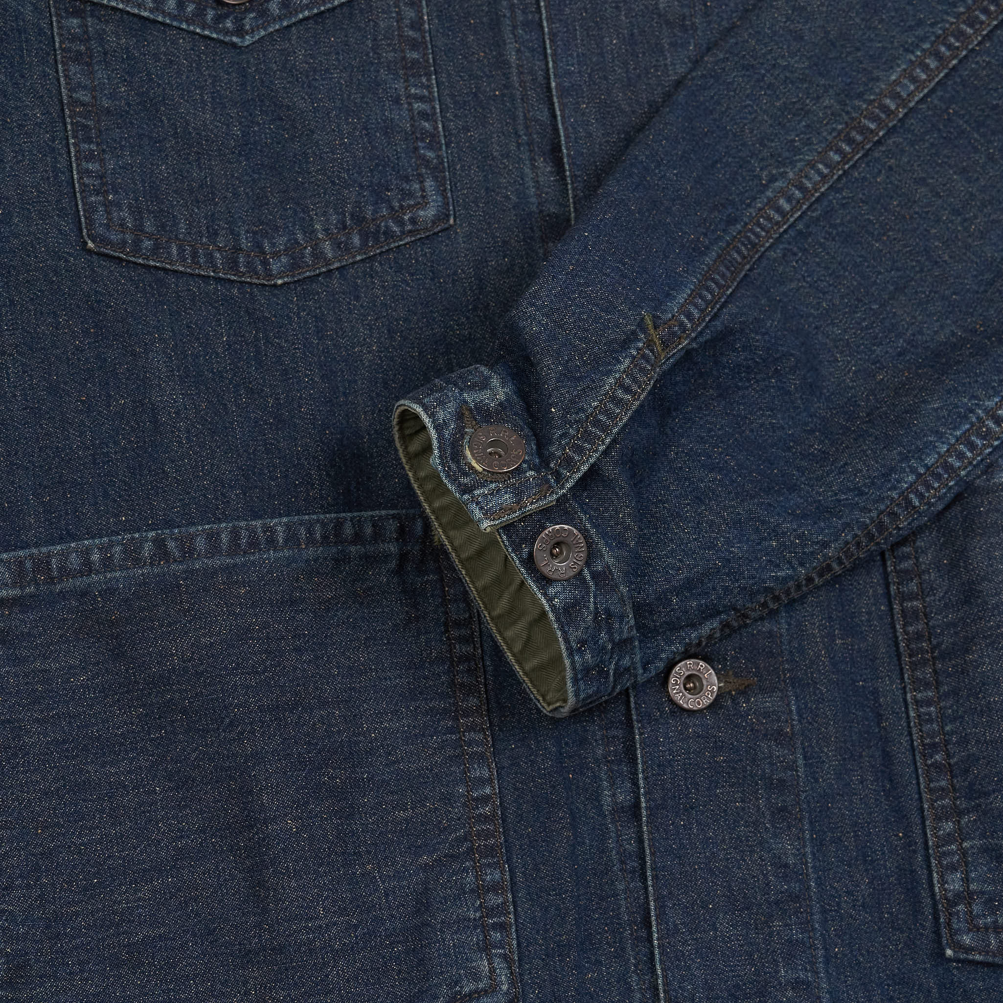 Double RL Denim Work Jacket - DeeCee style