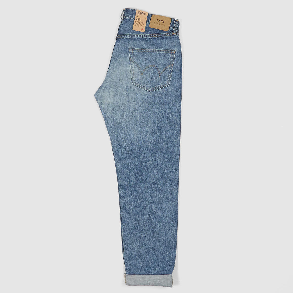 Edwin Regular Tapered Vintage Washed Denim Selvage Jeans