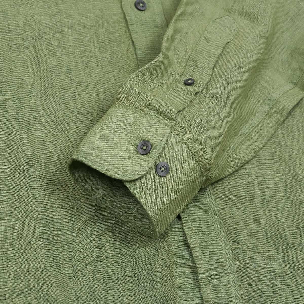 120% Lino Men Long Sleeve Linen Shirt