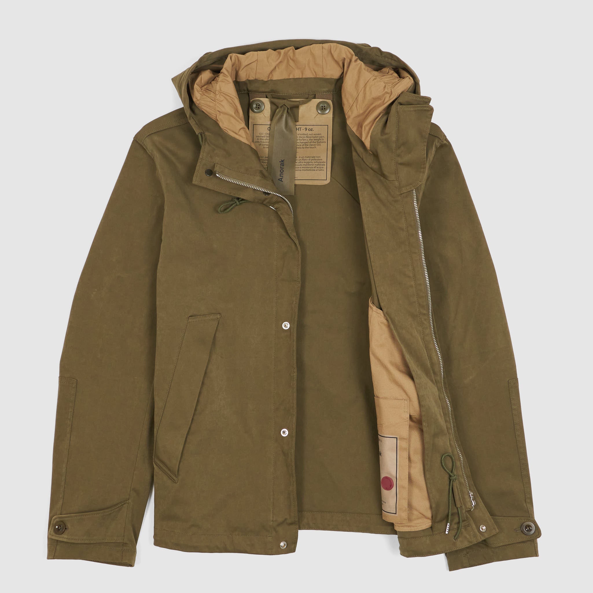 商品画像：中古・古着通販】TEN-C (テンシー) TEMPEST ANORAK ネイビー 2