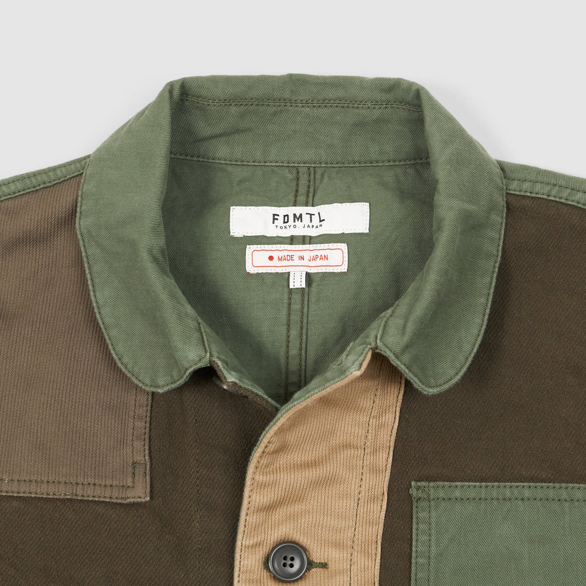 FDMTL Patchwork Coverall Work Jacket