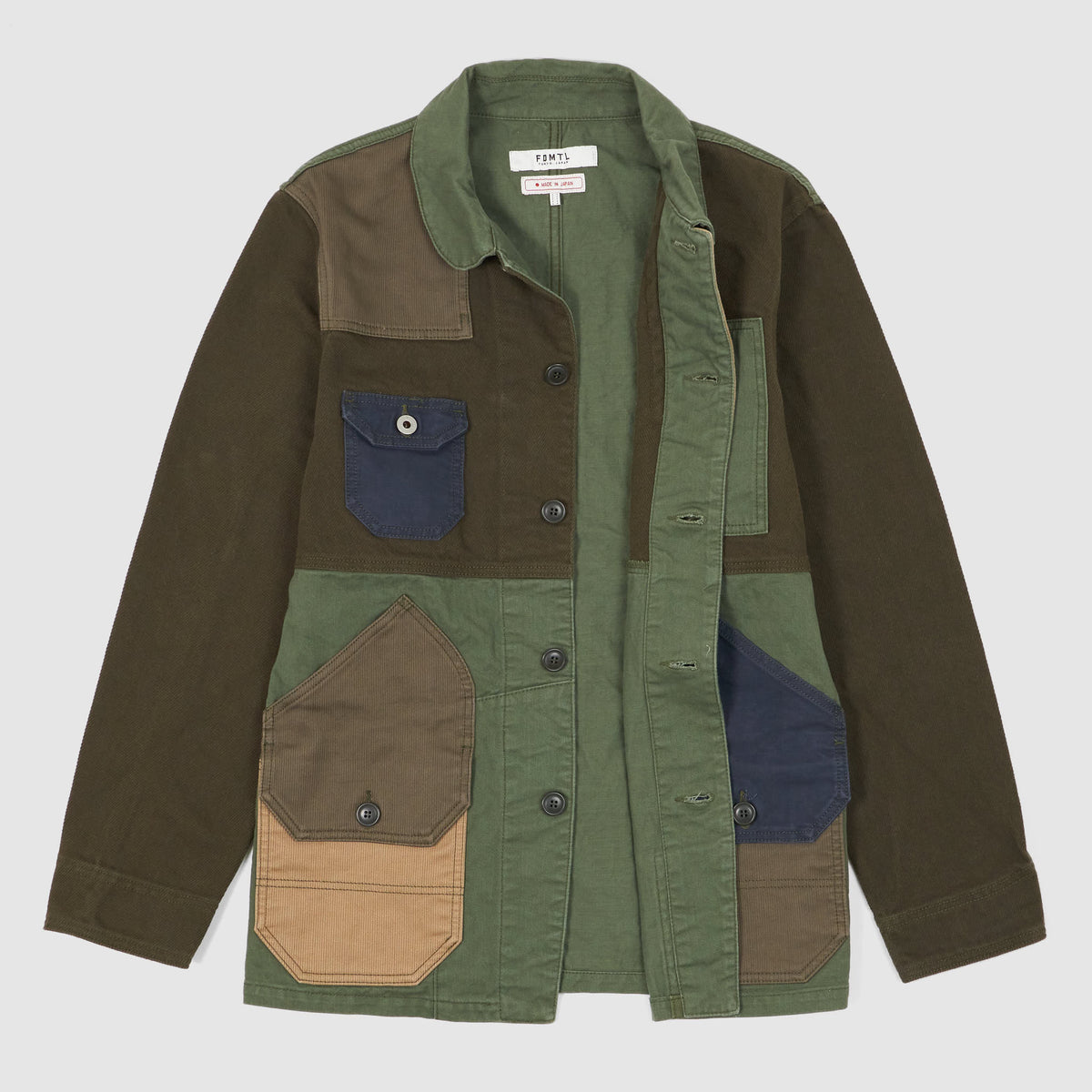 FDMTL Patchwork Coverall Work Jacket