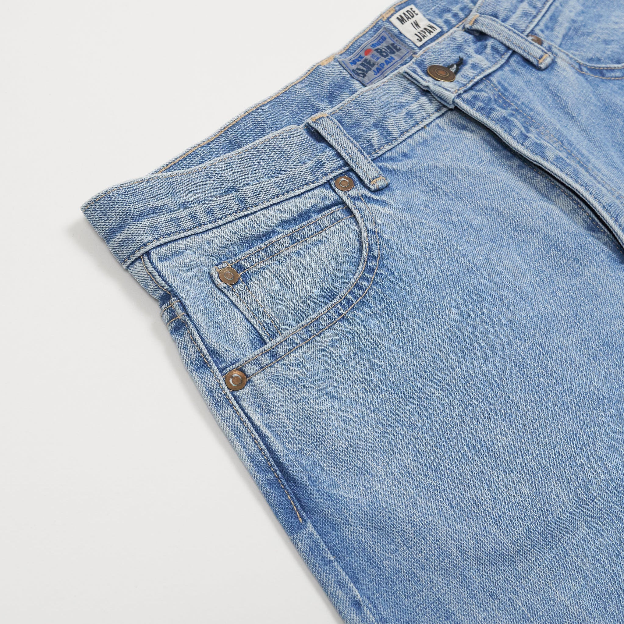 Blue Java Jeans Blue Blue Japan Okura Japan Selvedge Jeans - DeeCee style