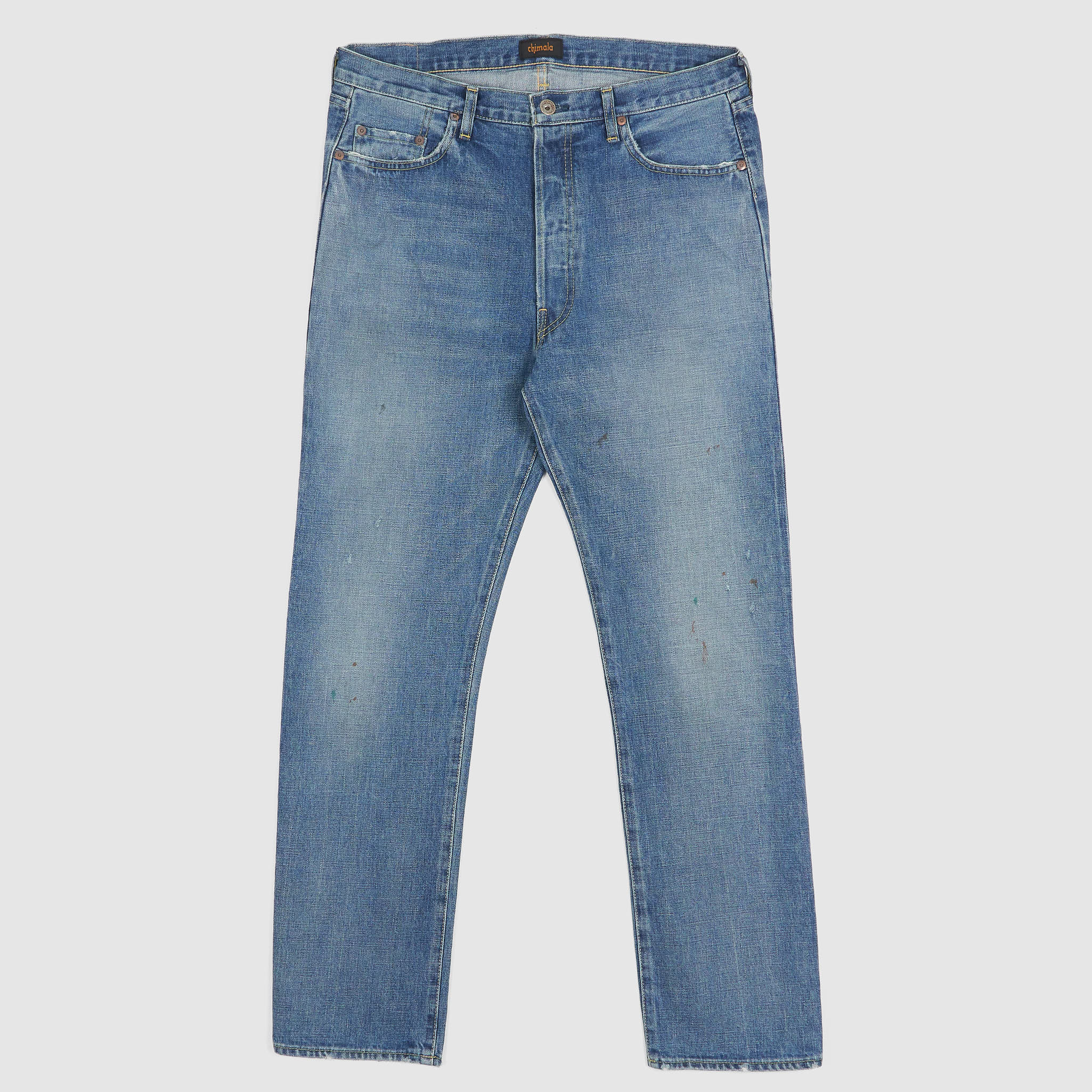 Chimala 5-Pocket Light Destroyed Denim Jeans - DeeCee style