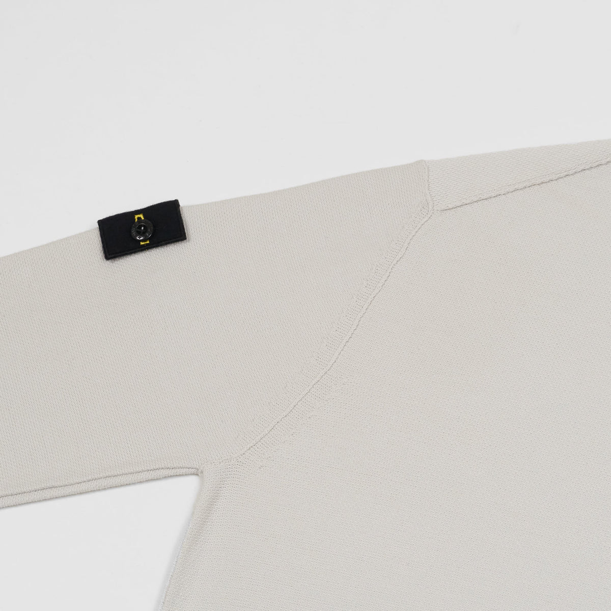 Stone Island Crew Neck Piqued Knit Sweater Pullover