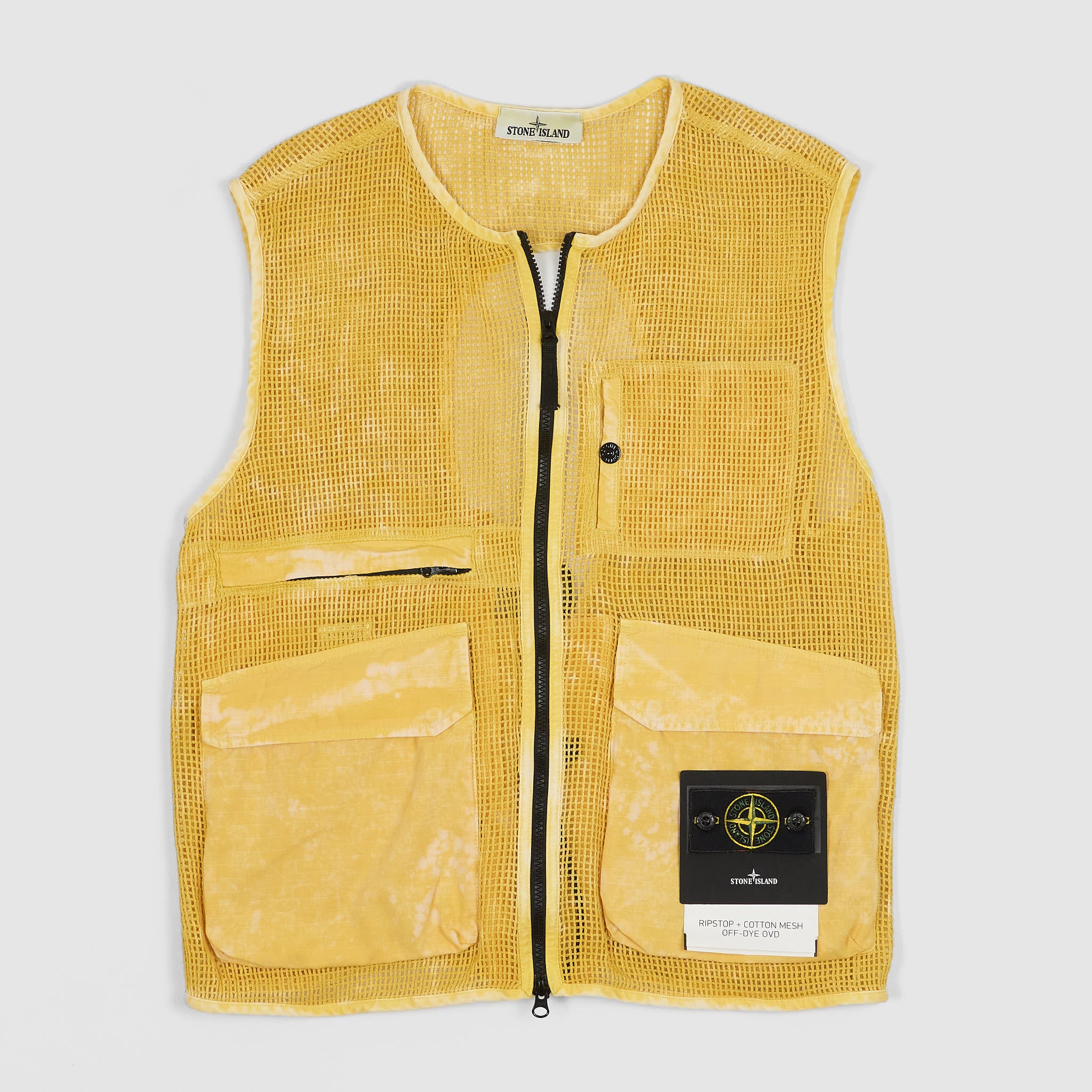 Stone Island Ripstop Cotton Mesh Vest - DeeCee style