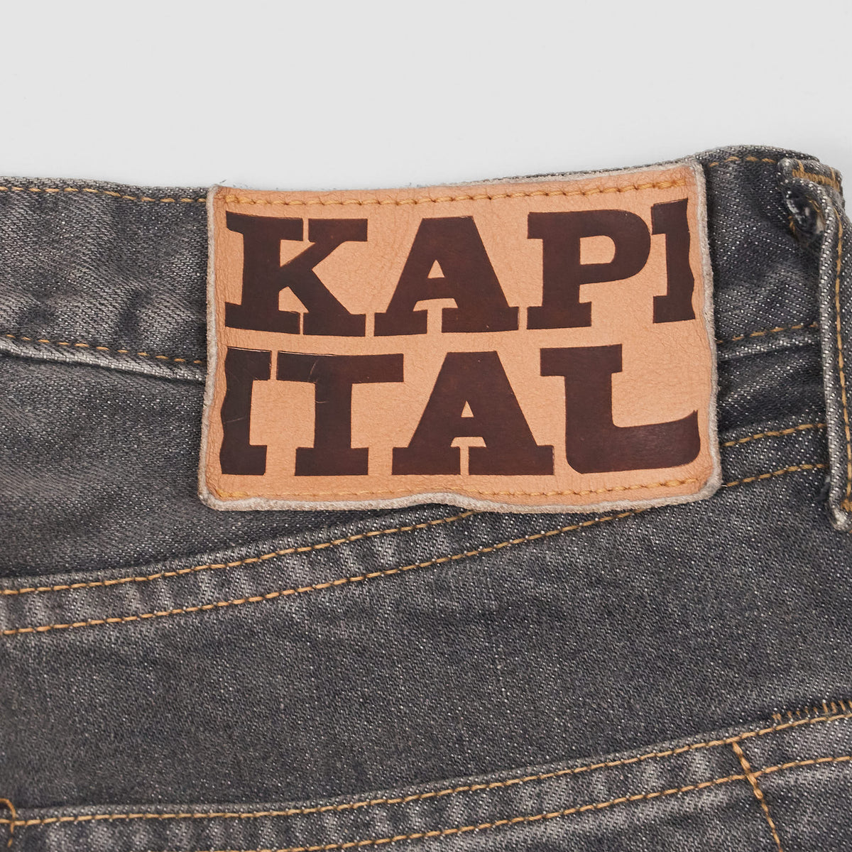 Kapital 5-Pocket 14oz. Monkey Cisco Studs Jeans