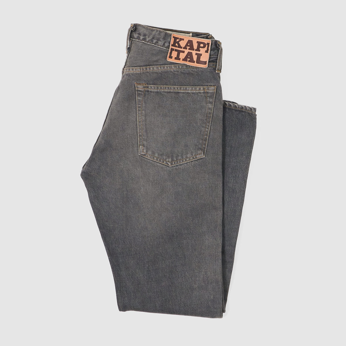 Kapital 5-Pocket 14oz. Monkey Cisco Studs Jeans