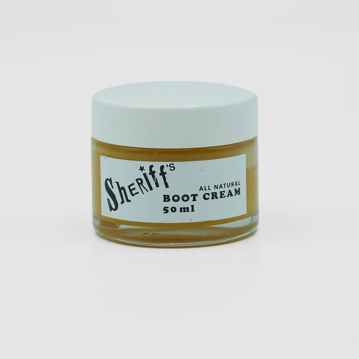 The Sheriff&#39;s All Natural Boot Cream