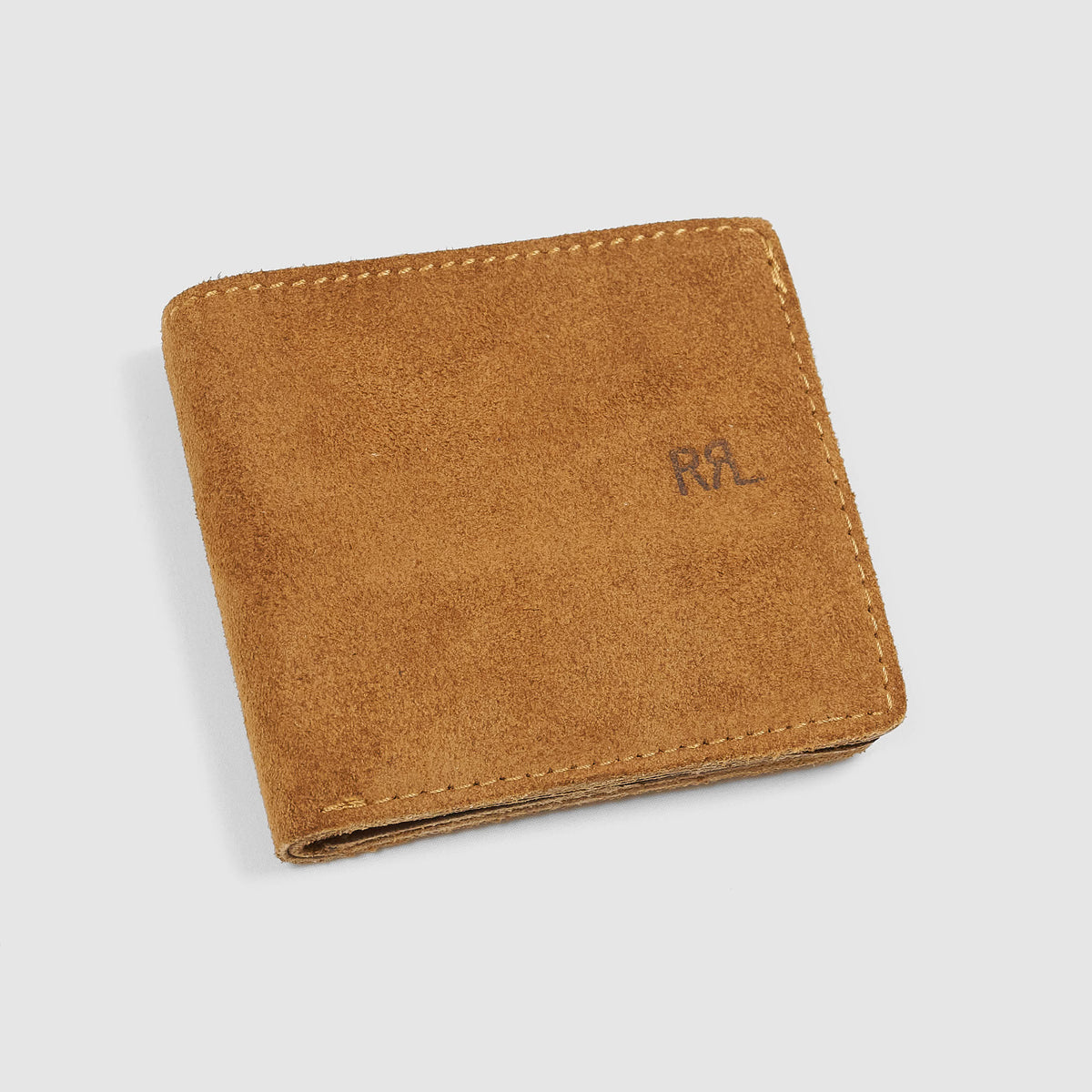 Double RL Roughout Ranchleather Billford Wallet