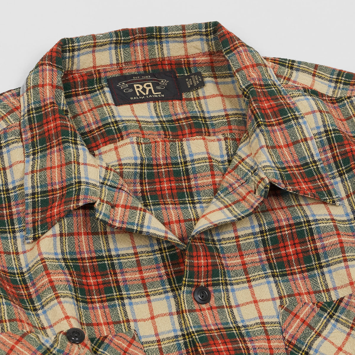 Double RL Country Plaid Multicolor Shirt