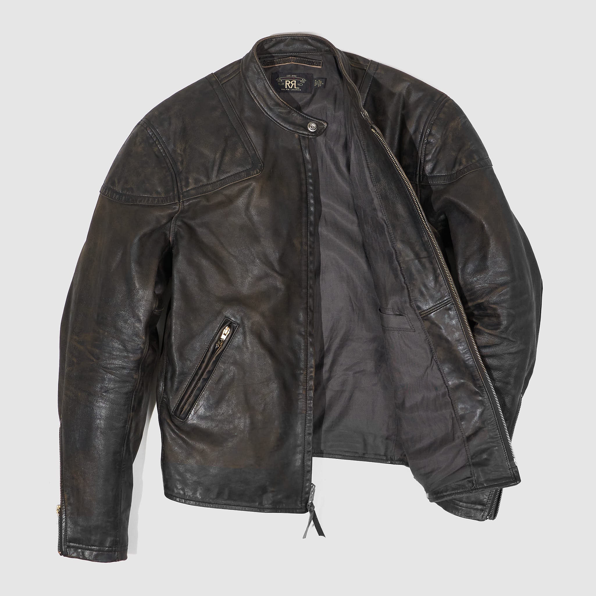 Rrl limited edition leather jacket 2025