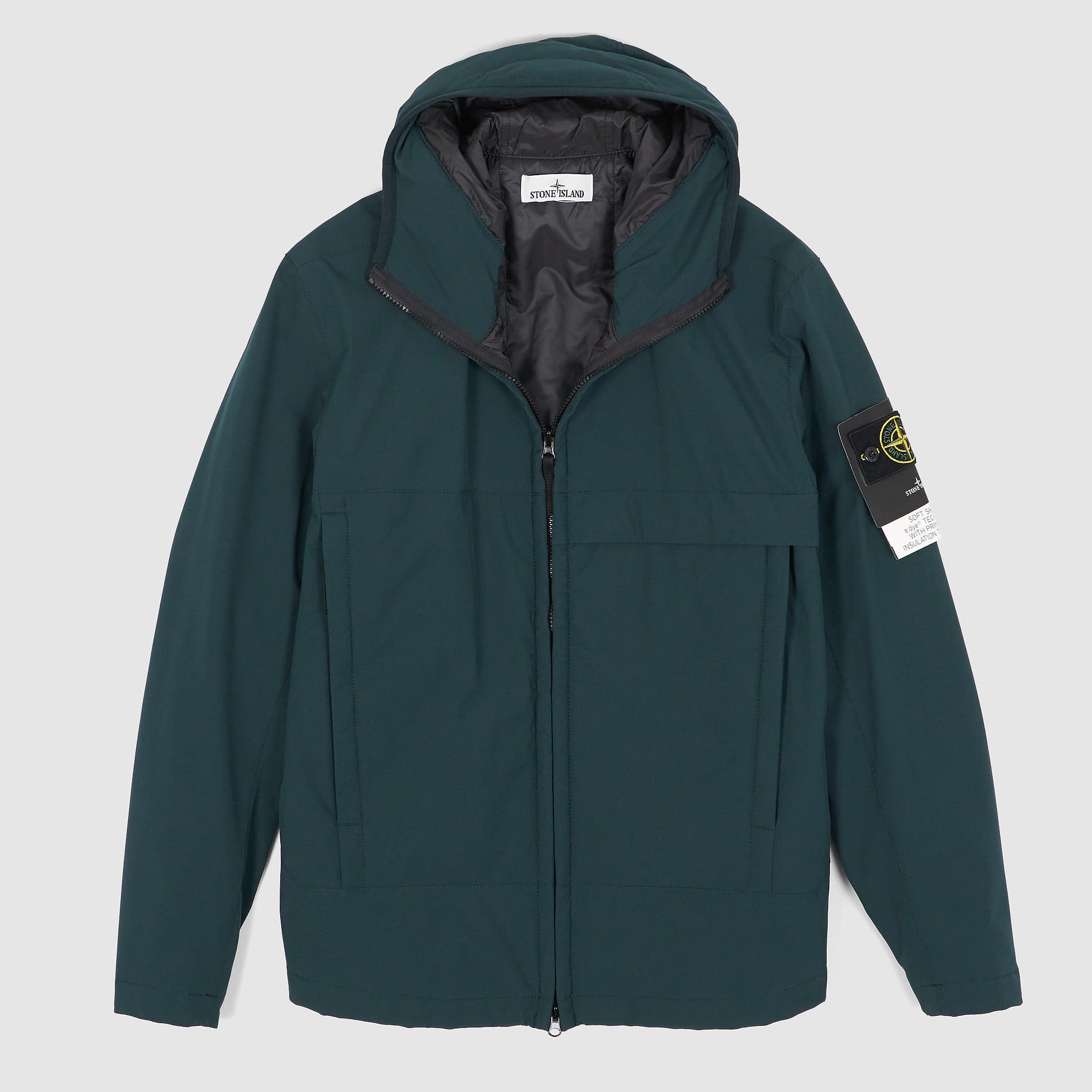 Dark green sales stone island jacket