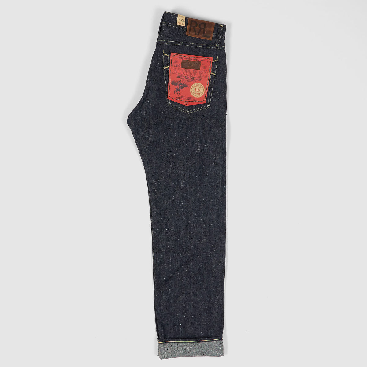 Double RL Limited Edition Straight Indigo Five Pocket Selvage Jeans