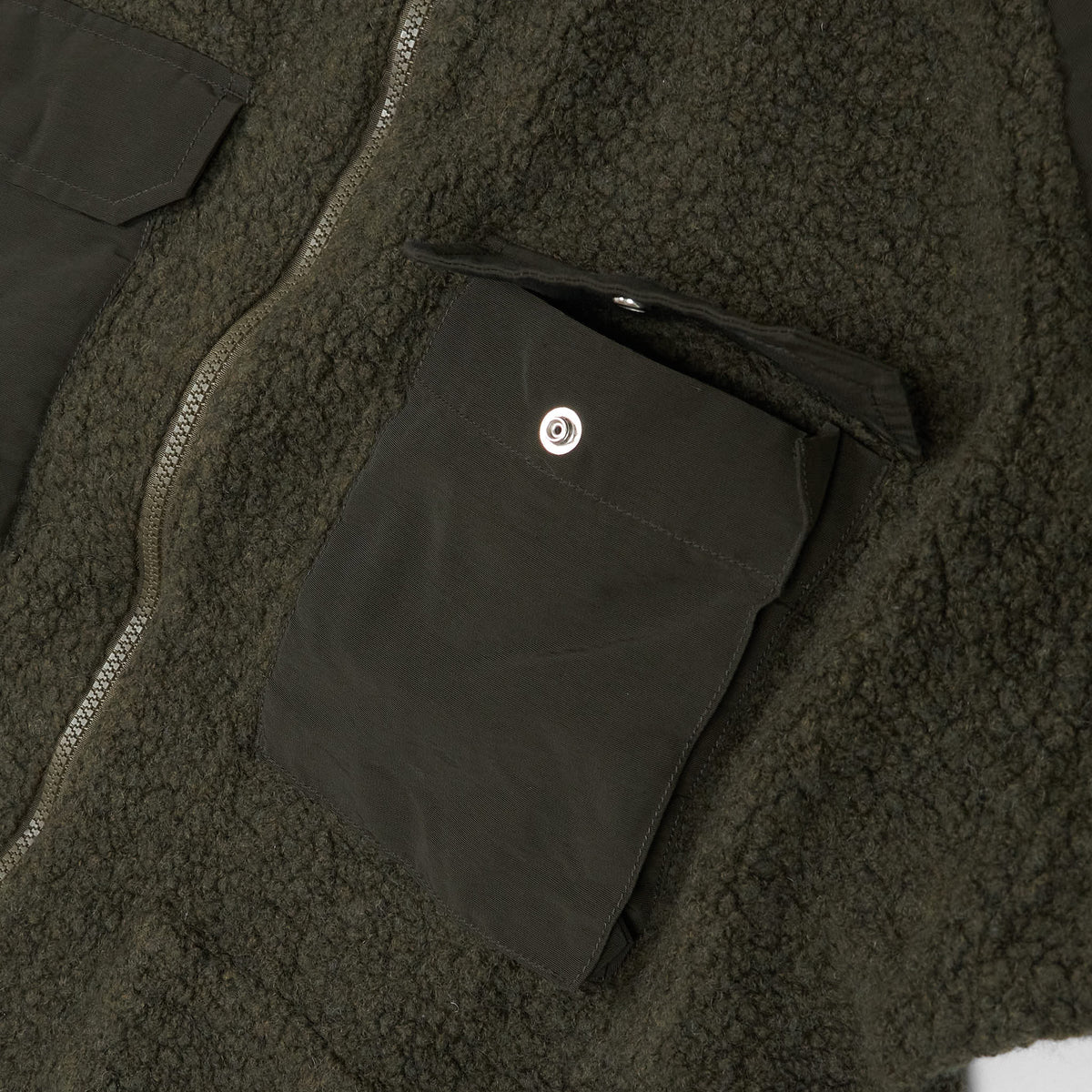 Nanamica Four Pocket Pile Fleece Jacket