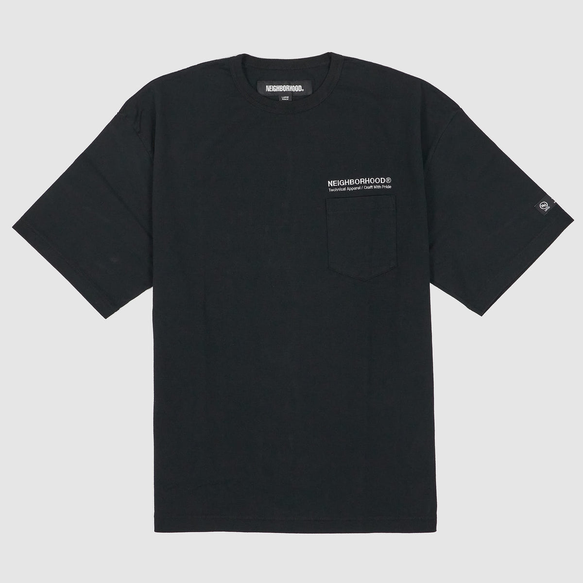 Neighborhood Short Sleeve Heavyweight One Pocket Crew Neck T-Shirt