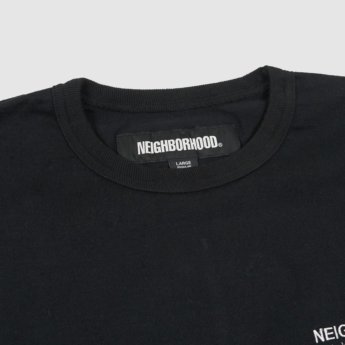 Neighborhood Short Sleeve Heavyweight One Pocket Crew Neck T-Shirt