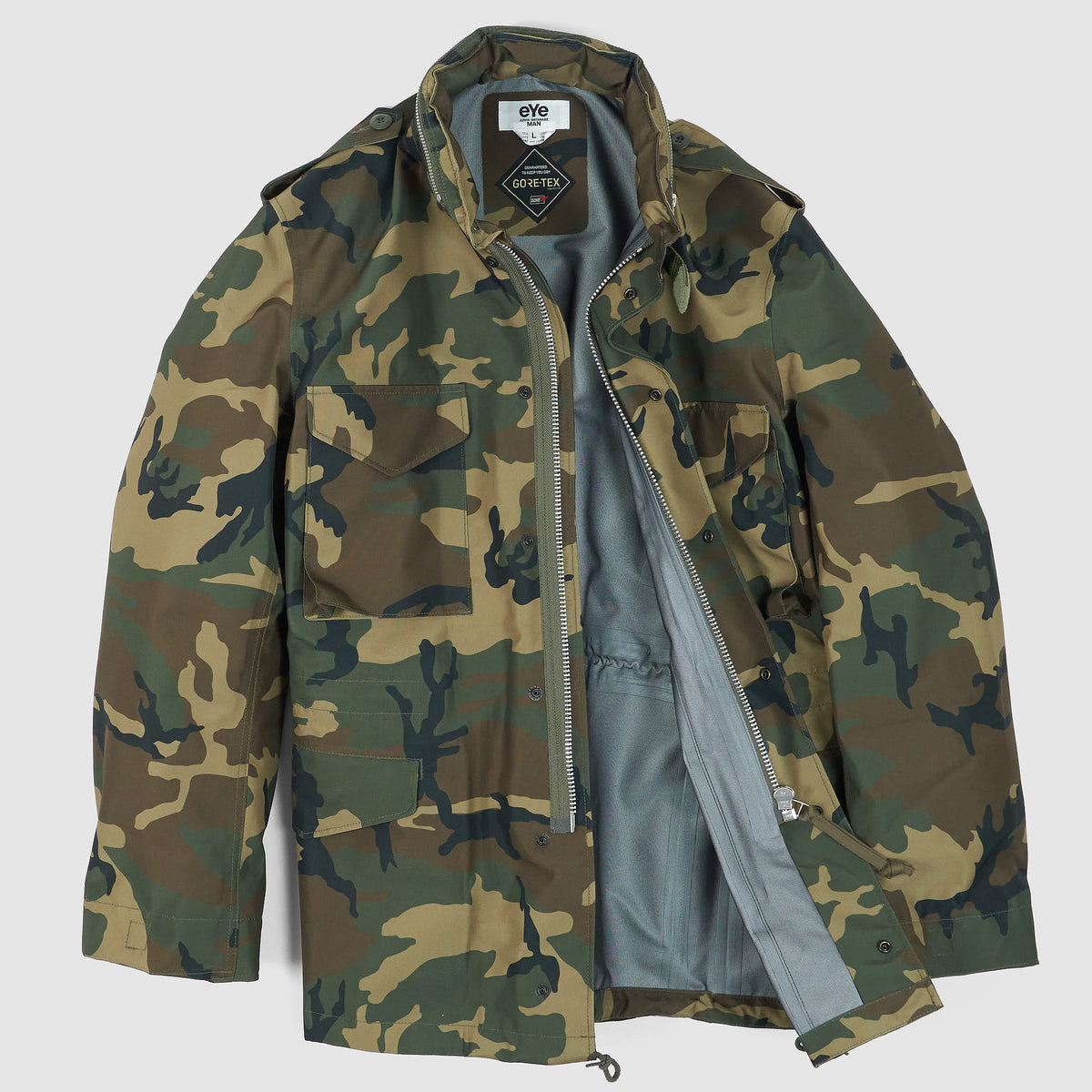 Junya Watanabe Man Camo Gore-Tex Fieldjacket