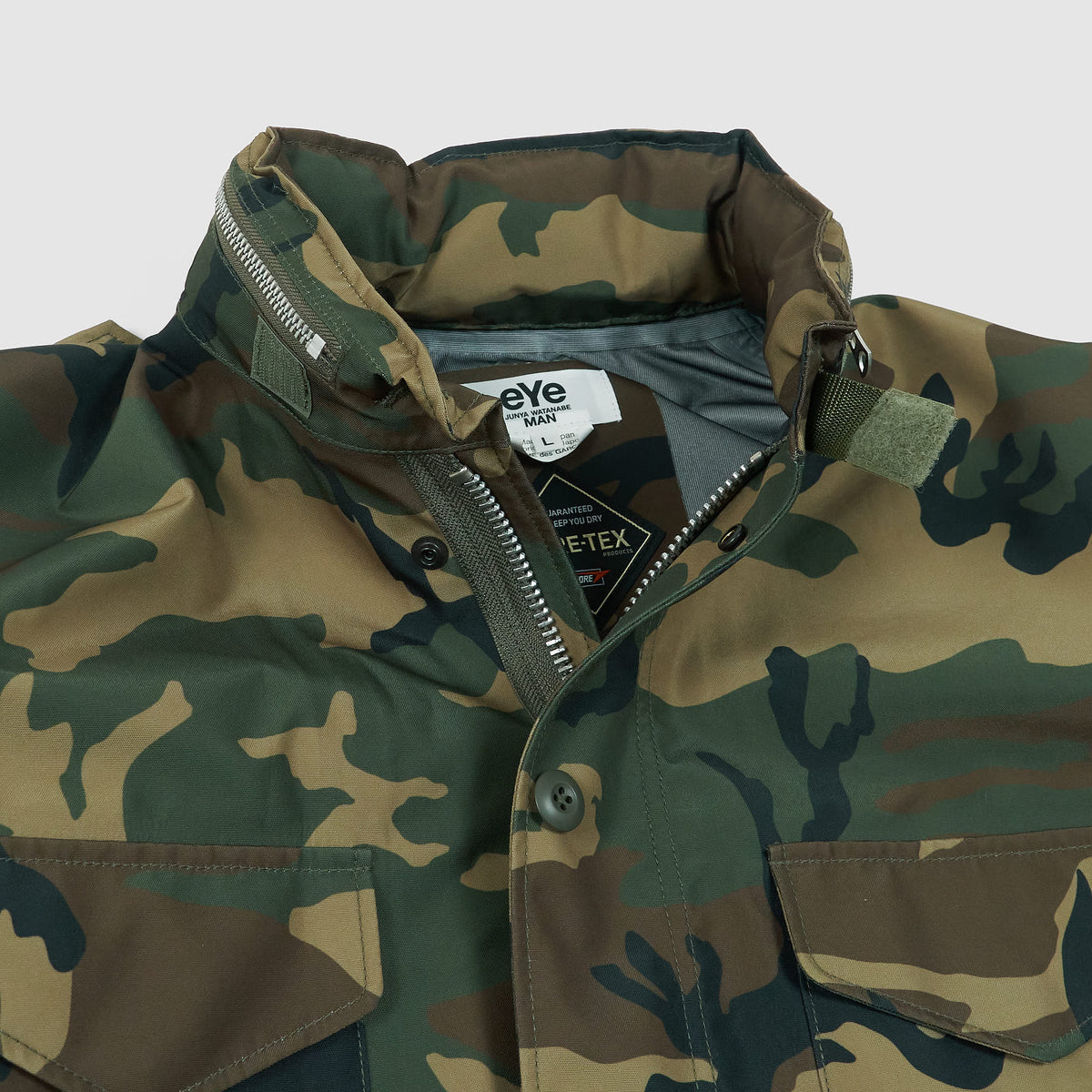 Junya Watanabe Man Camo Gore-Tex Fieldjacket