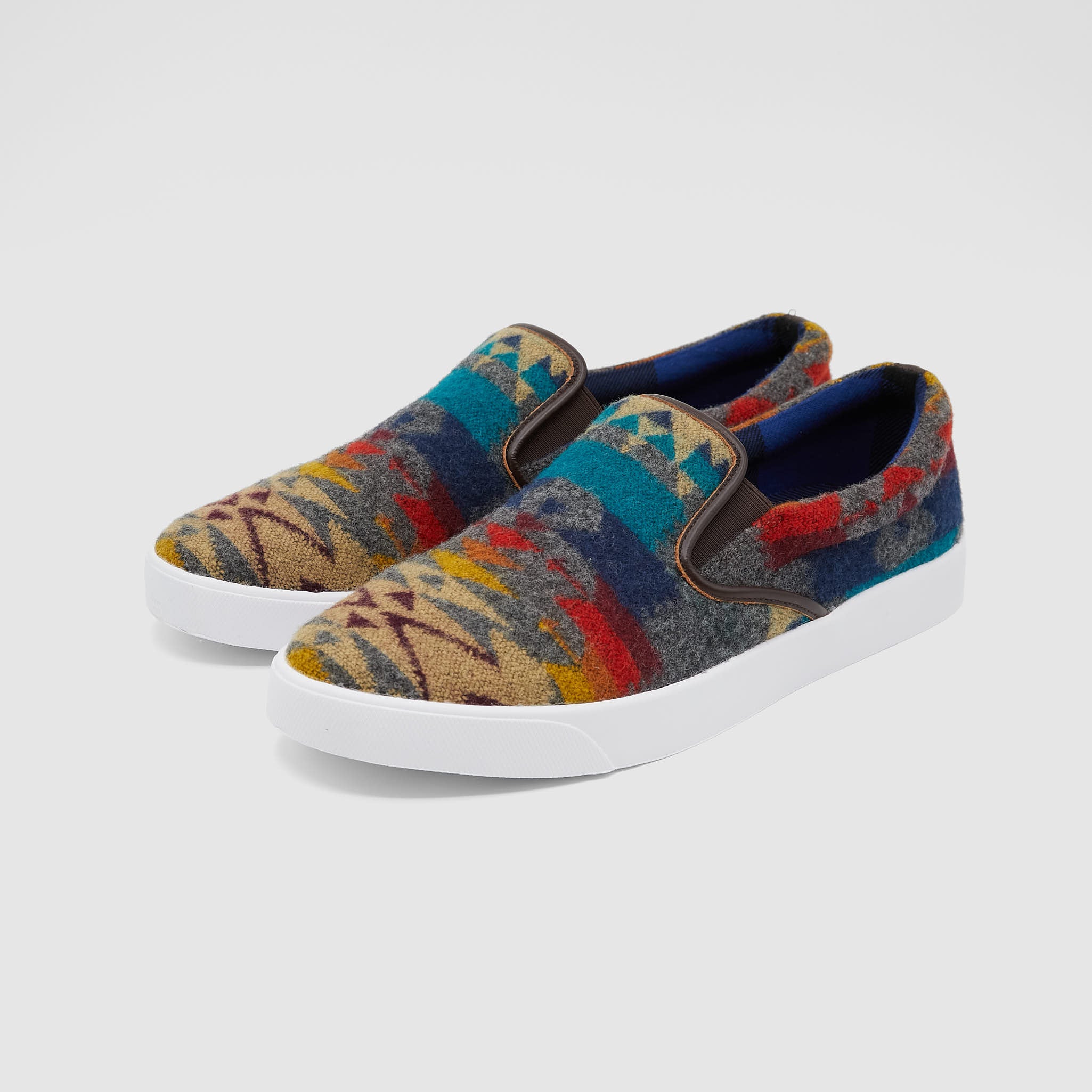 Junya Watanabe Man x Pendleton Slip On Sneakers - DeeCee style