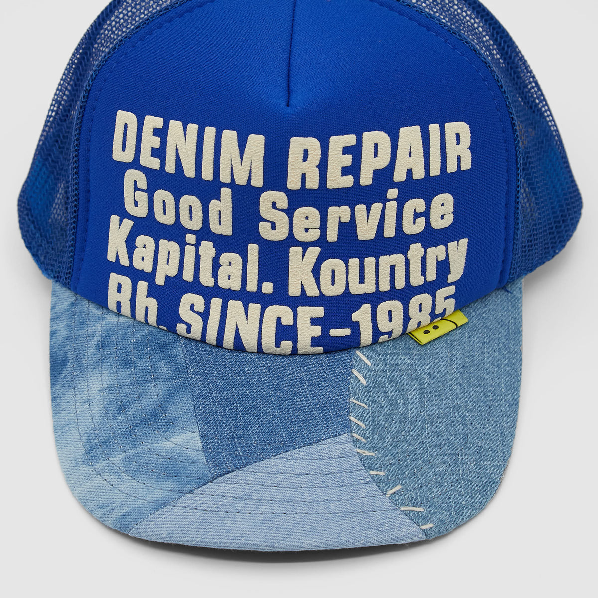 Kapital Denim Repair Trucker Cap