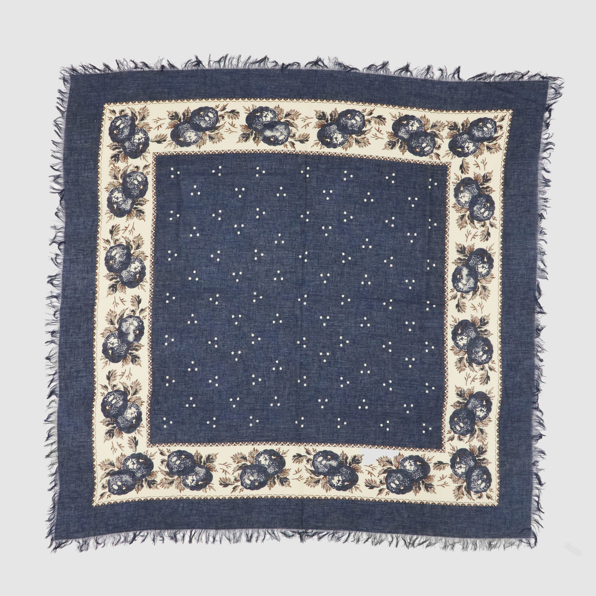 Kapital Big Fringe Stole Persimmon Scarf - DeeCee style