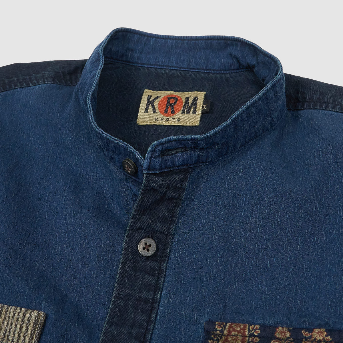 KRM Indigo Patchwork Shirt