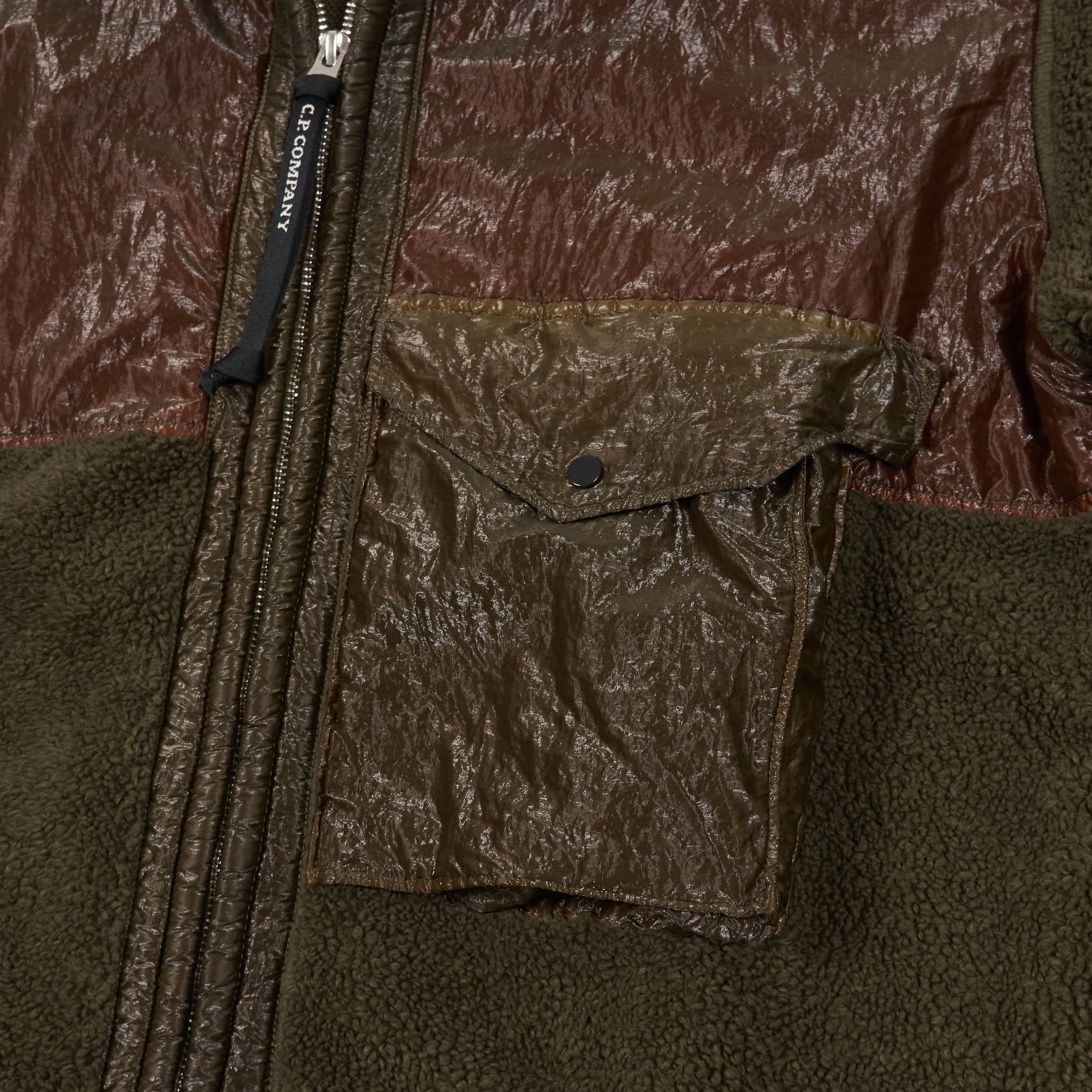 Mst sherpa fleece hybrid hotsell liner full zip with hood