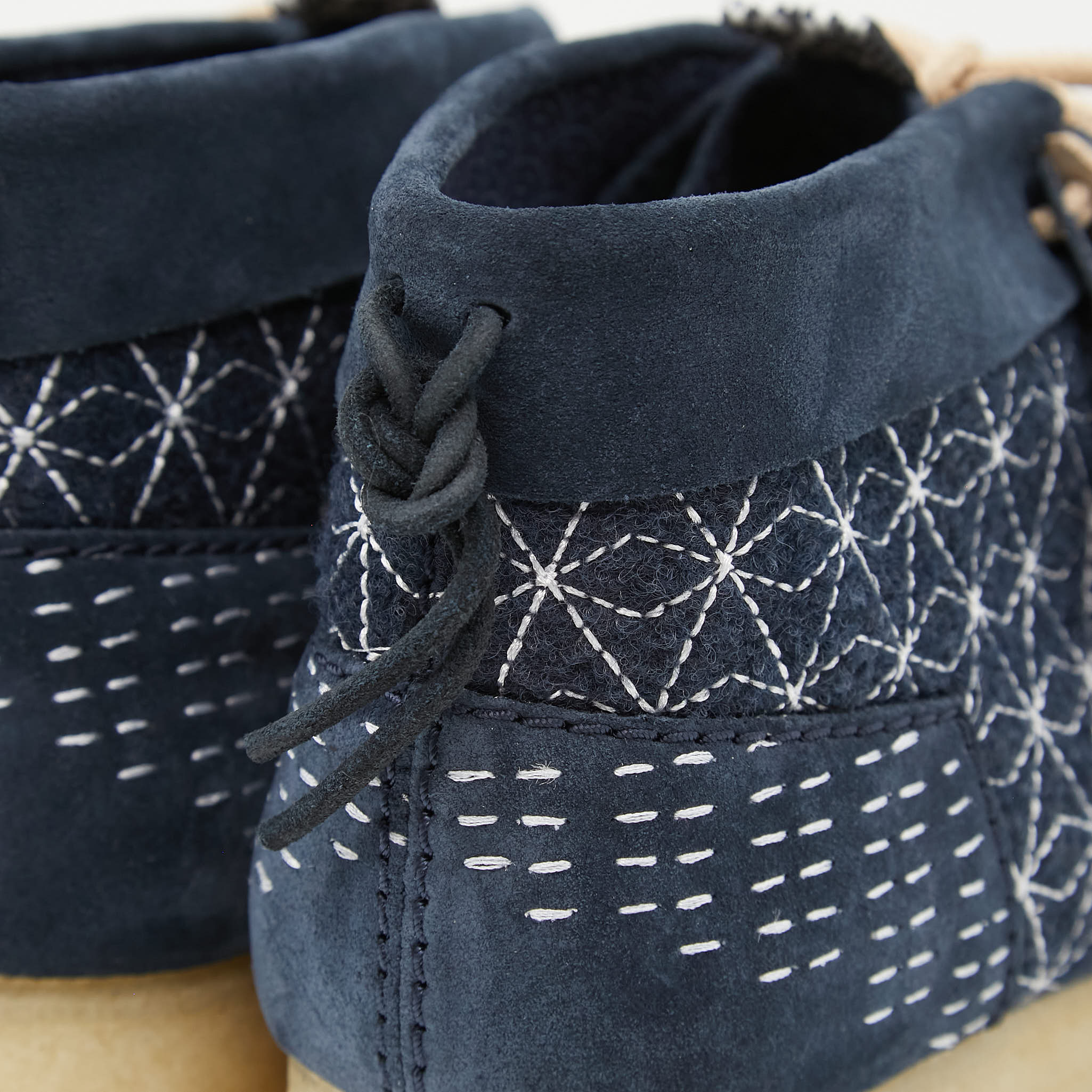 Clarks Originals Wallabee Chukka Sashiko Boot - DeeCee style