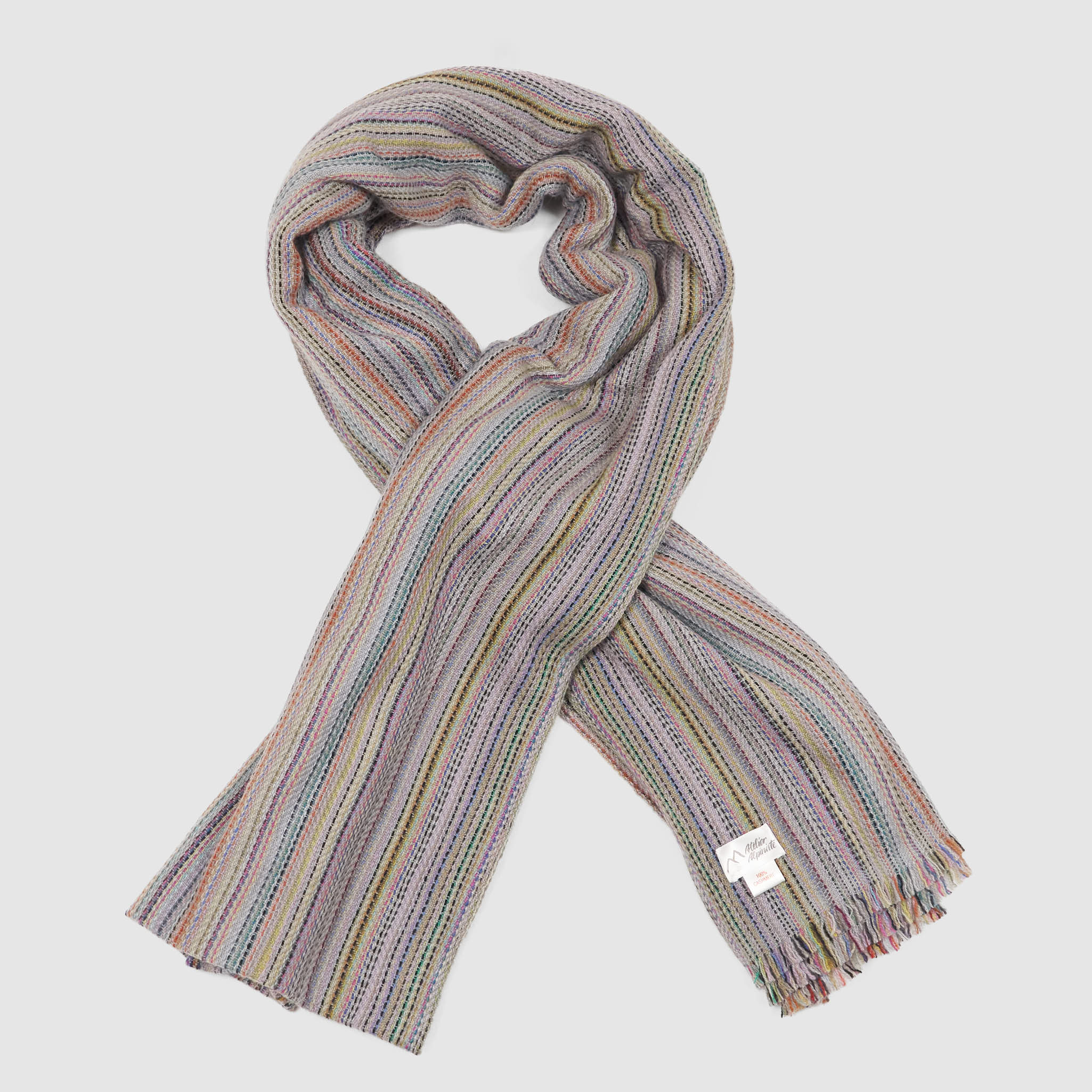 Atelier Alpiniste Long Cashmere Scarf DeeCee style