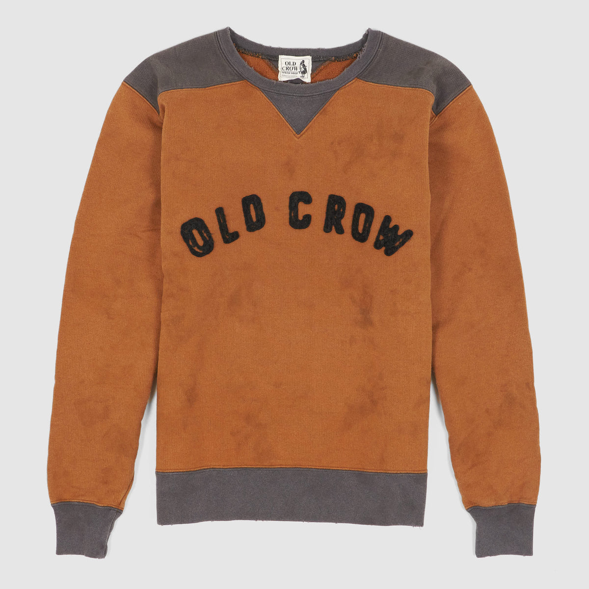 Old Crow Speed Shop by Glad Hand Racers Crew neck Sweat Shirt