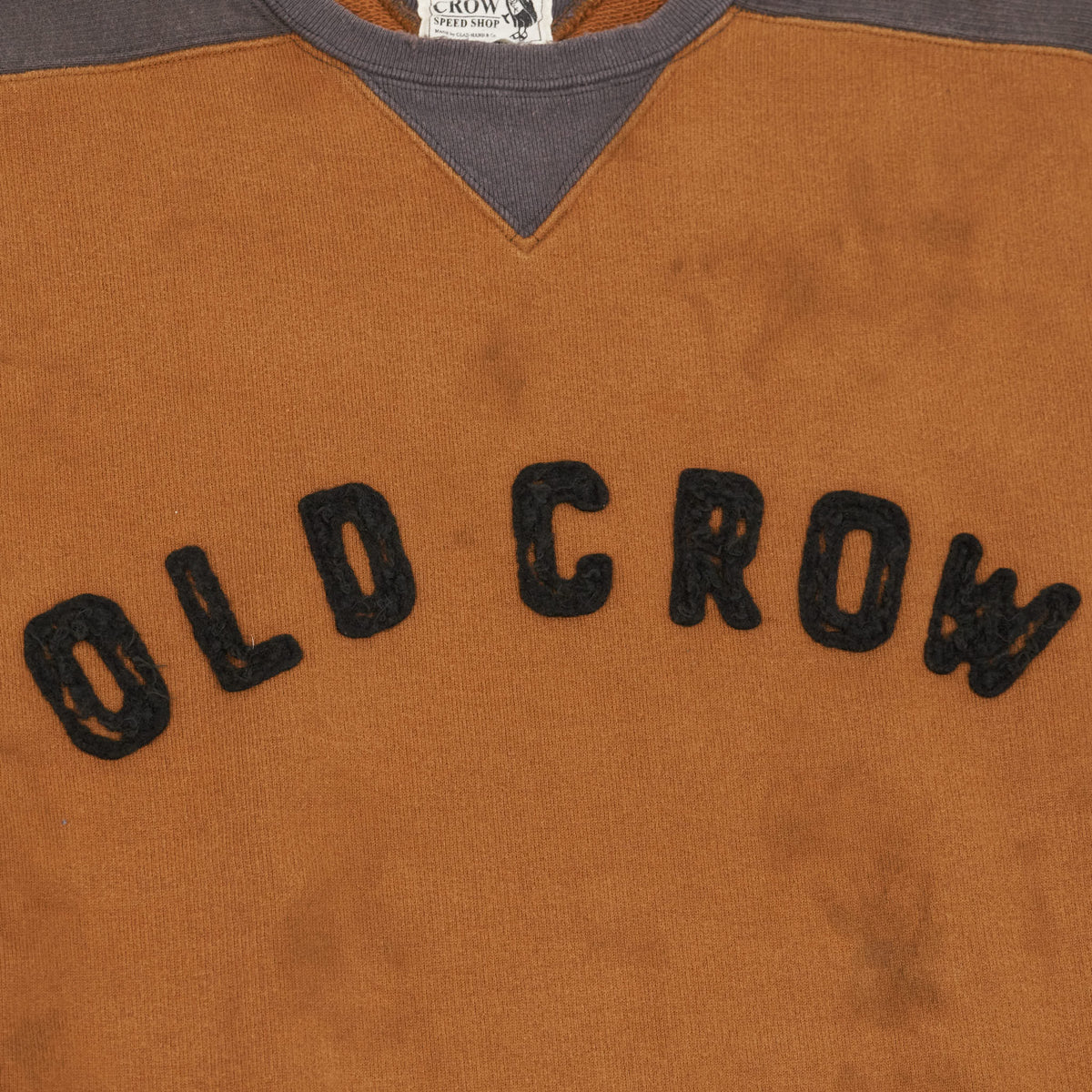 Old Crow Speed Shop by Glad Hand Racers Crew neck Sweat Shirt