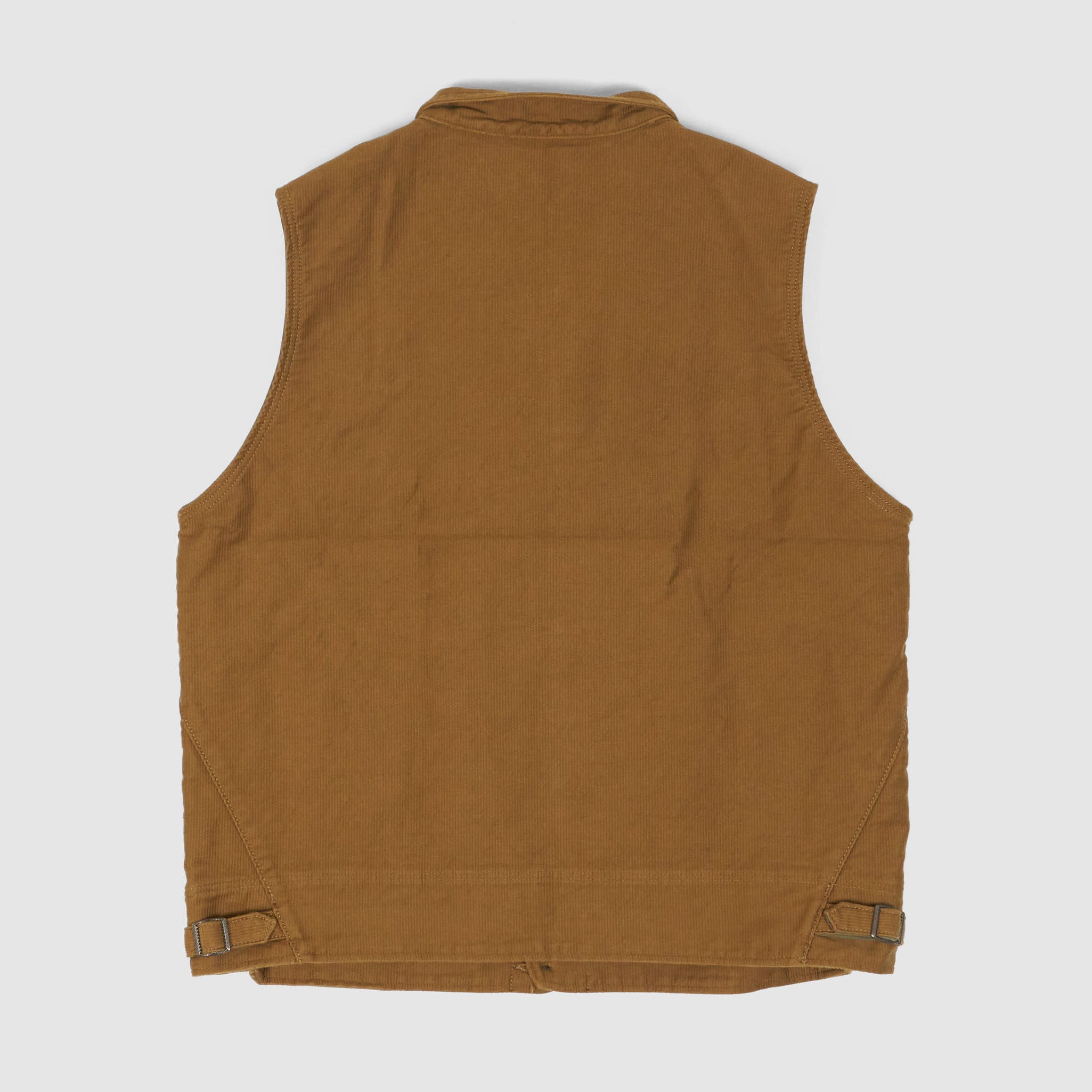 Black Sign 1930s Military Cord Vest - DeeCee style