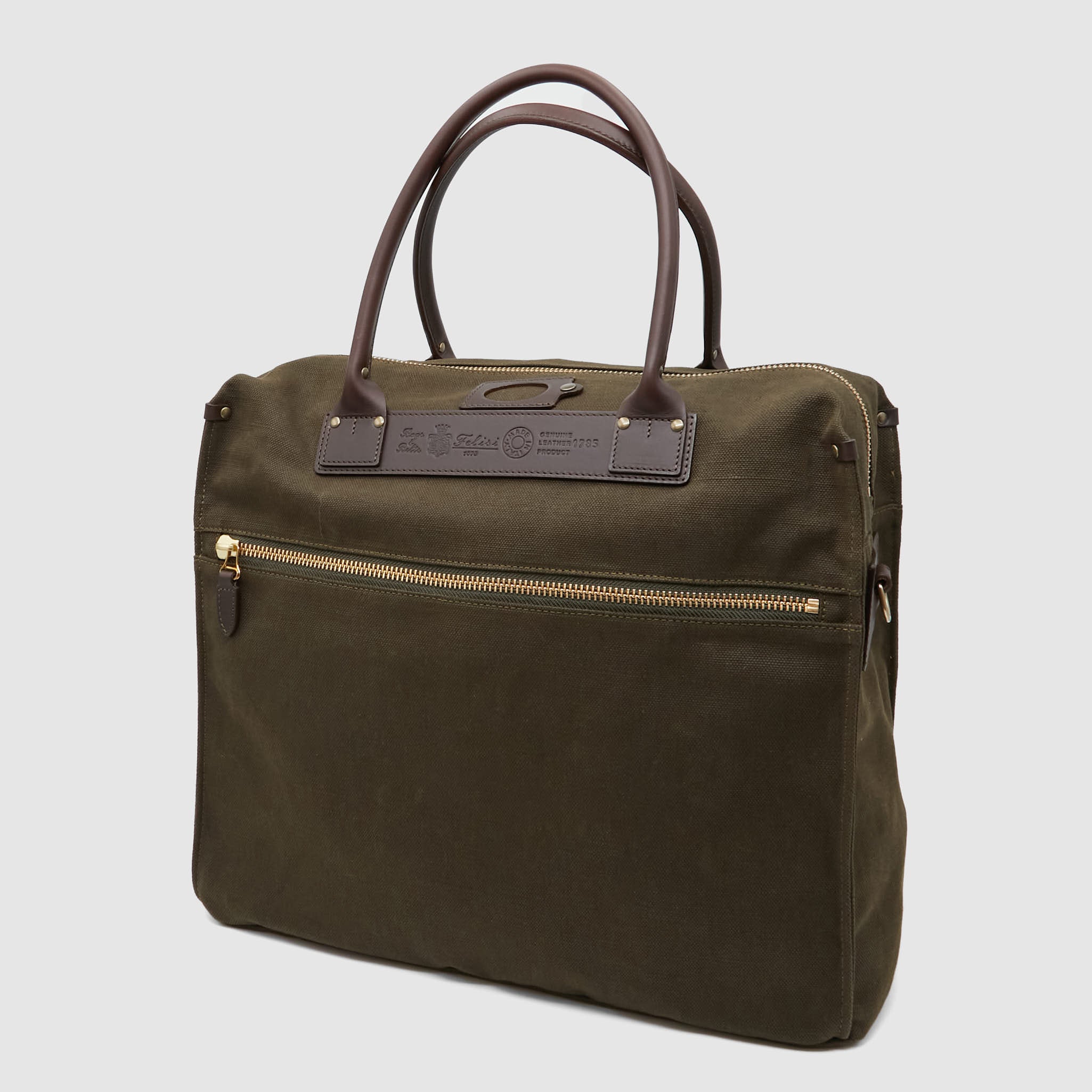 Felisi Canvas Double Carrying Briefcase