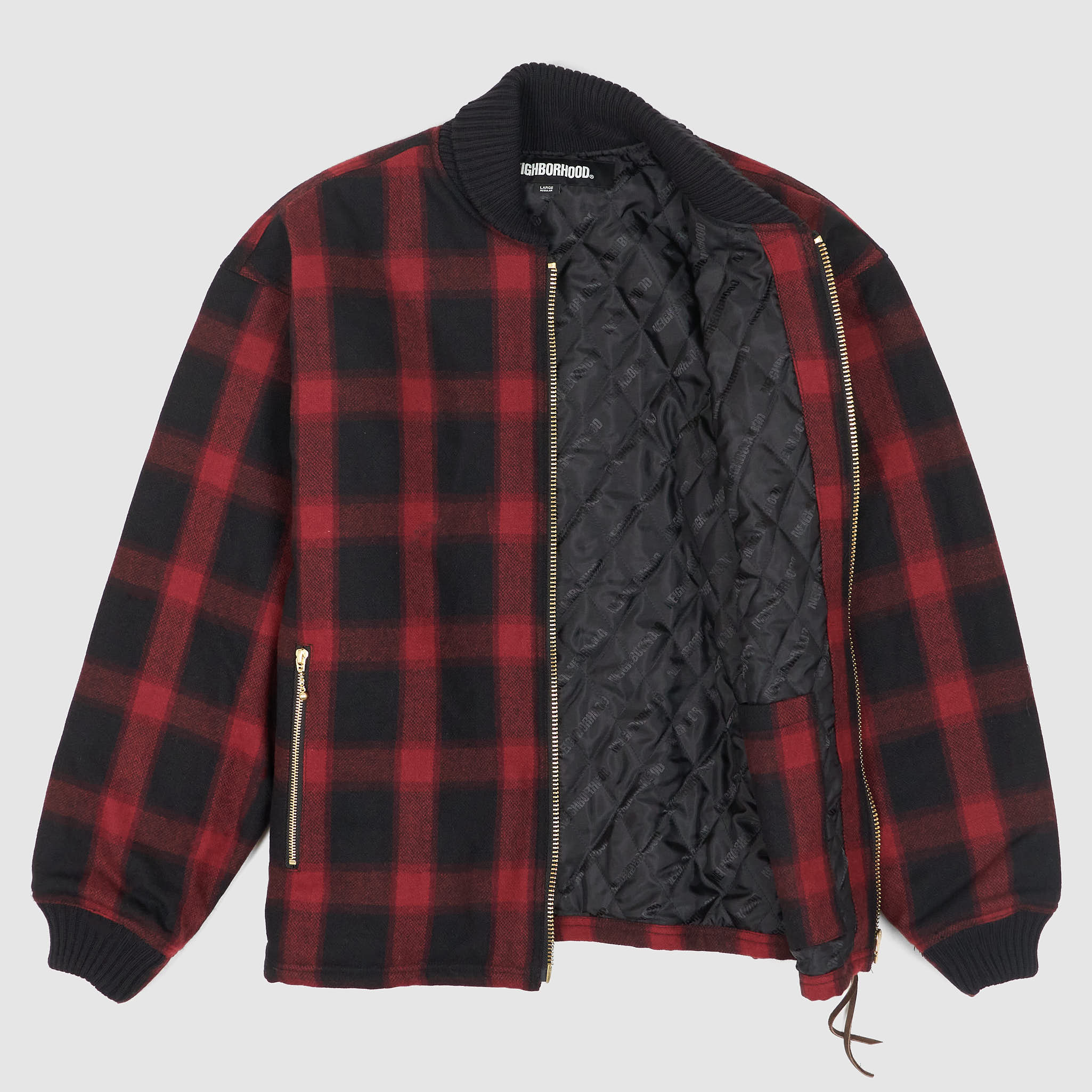 Neighborhood Buffalo Check Jacket DeeCee style